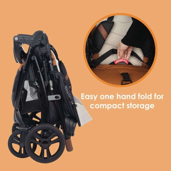 Baby Trend Tango PRO Travel System With Infant Car Seat, Dash Tan - Image 4