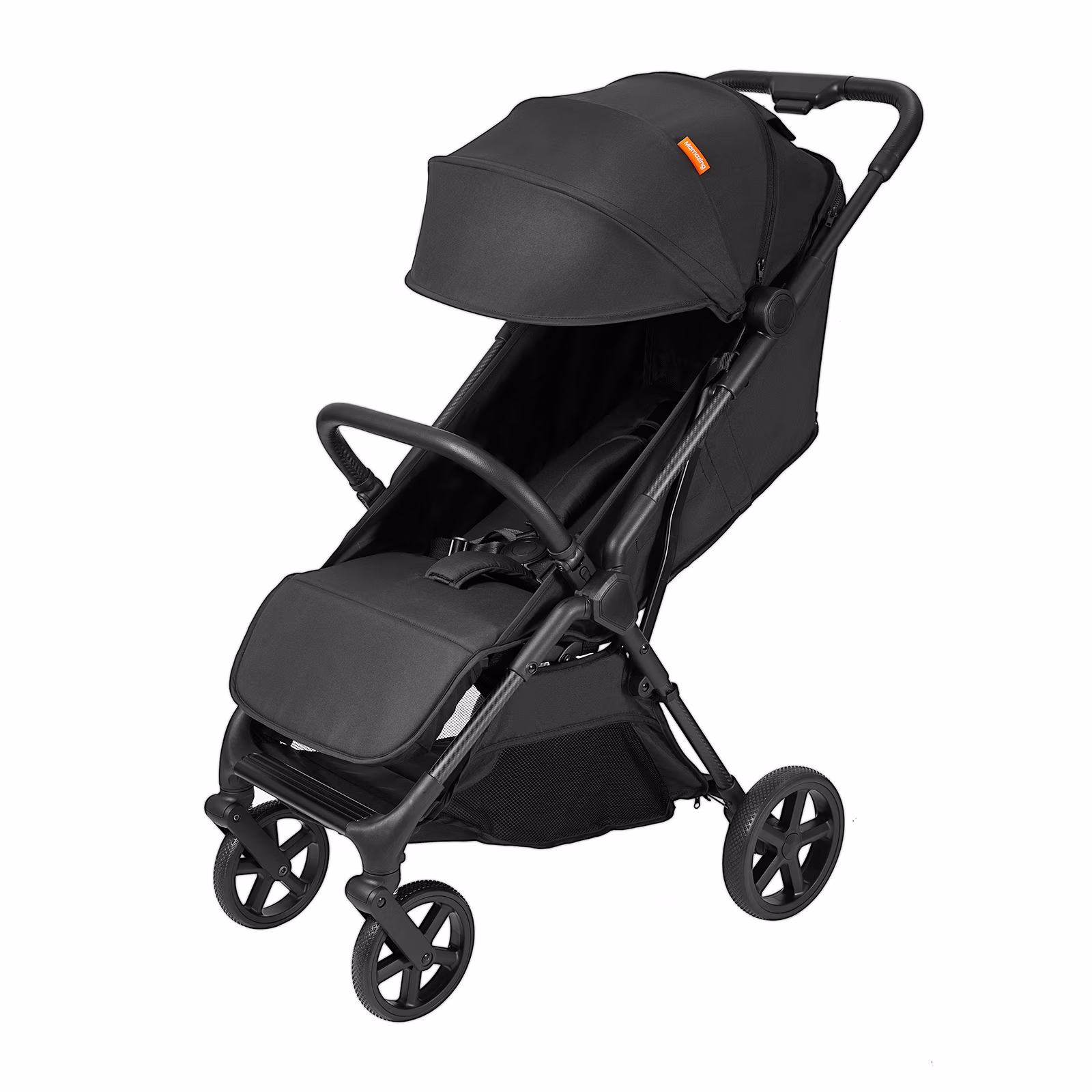 Mamazing Air Lite Travel Stroller, Black，Lightweight Compact One-Hand Fold，6-36m+，1 Count，