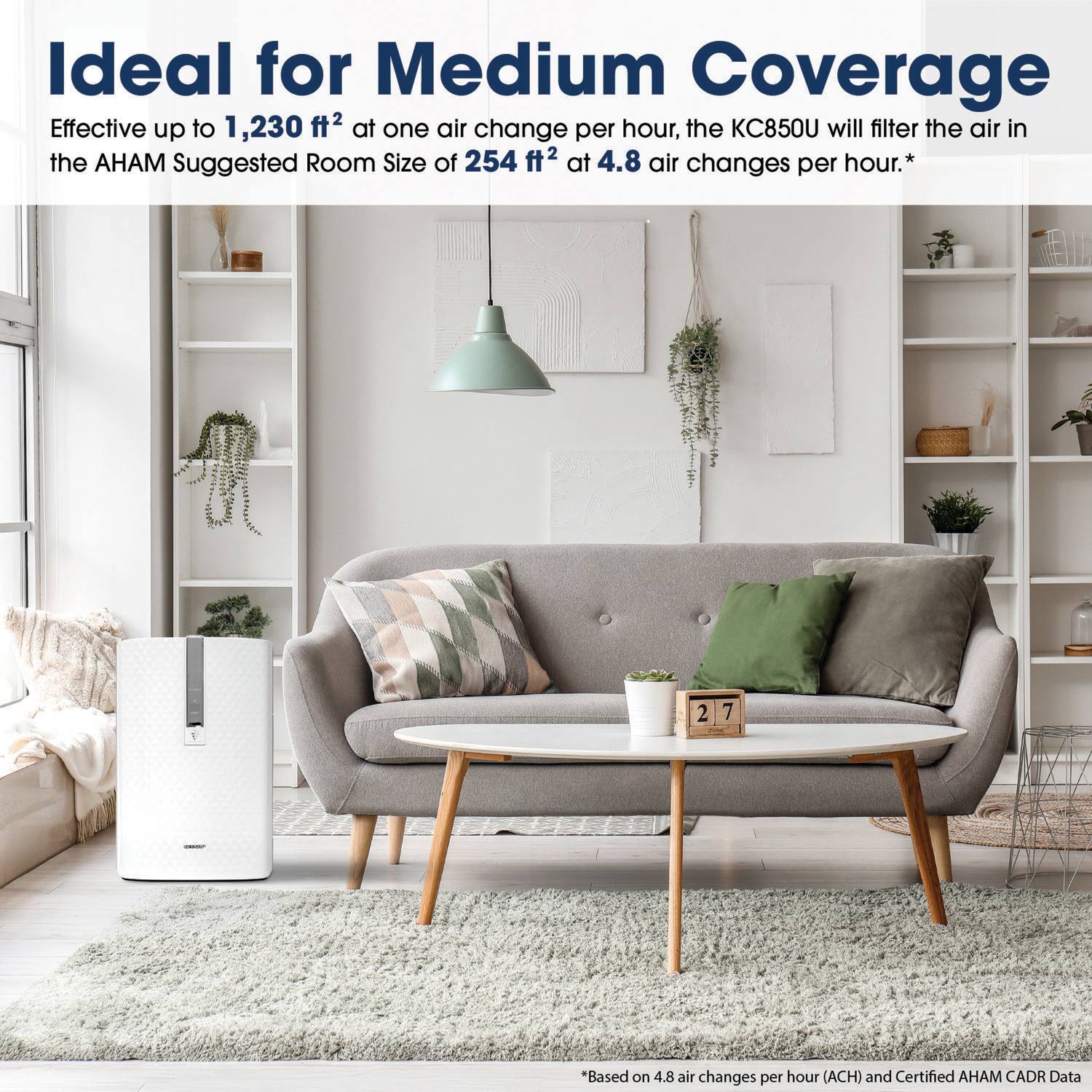 Sharp - Air Purifier and Humidifier with Plasmacluster Ion Technology Recommended for Medium-Sized Rooms - White - Image 13