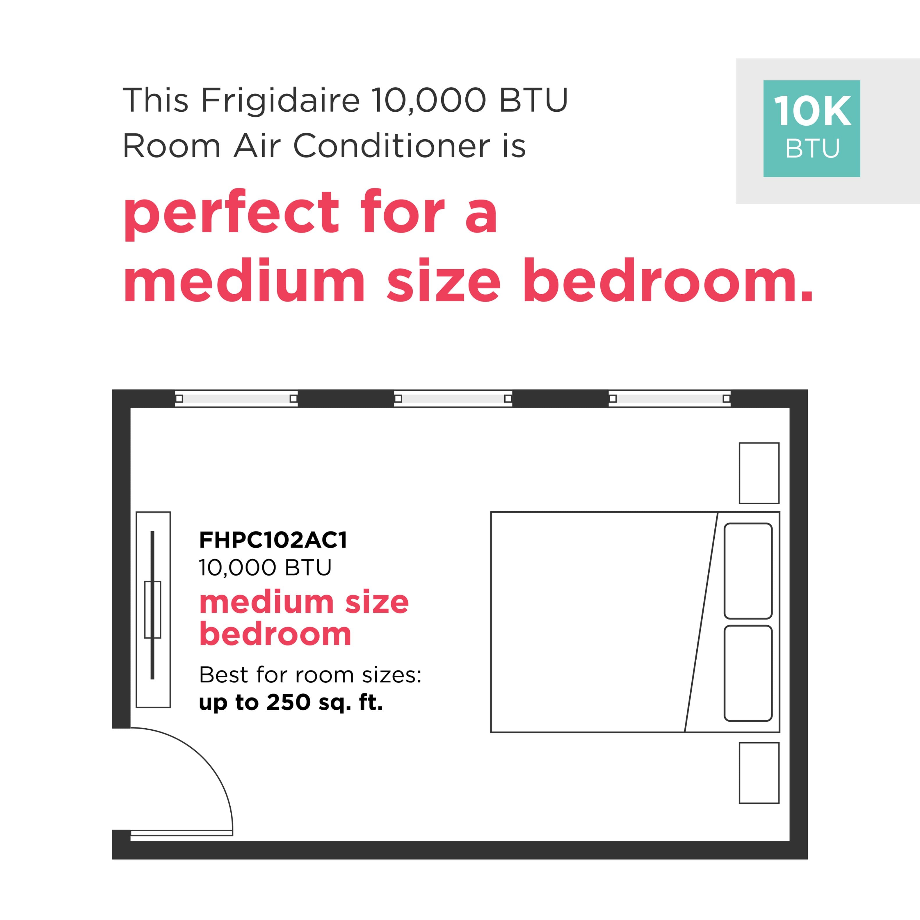 Frigidaire - 3-in-1 Portable Room Air Conditioner - White - Image 11