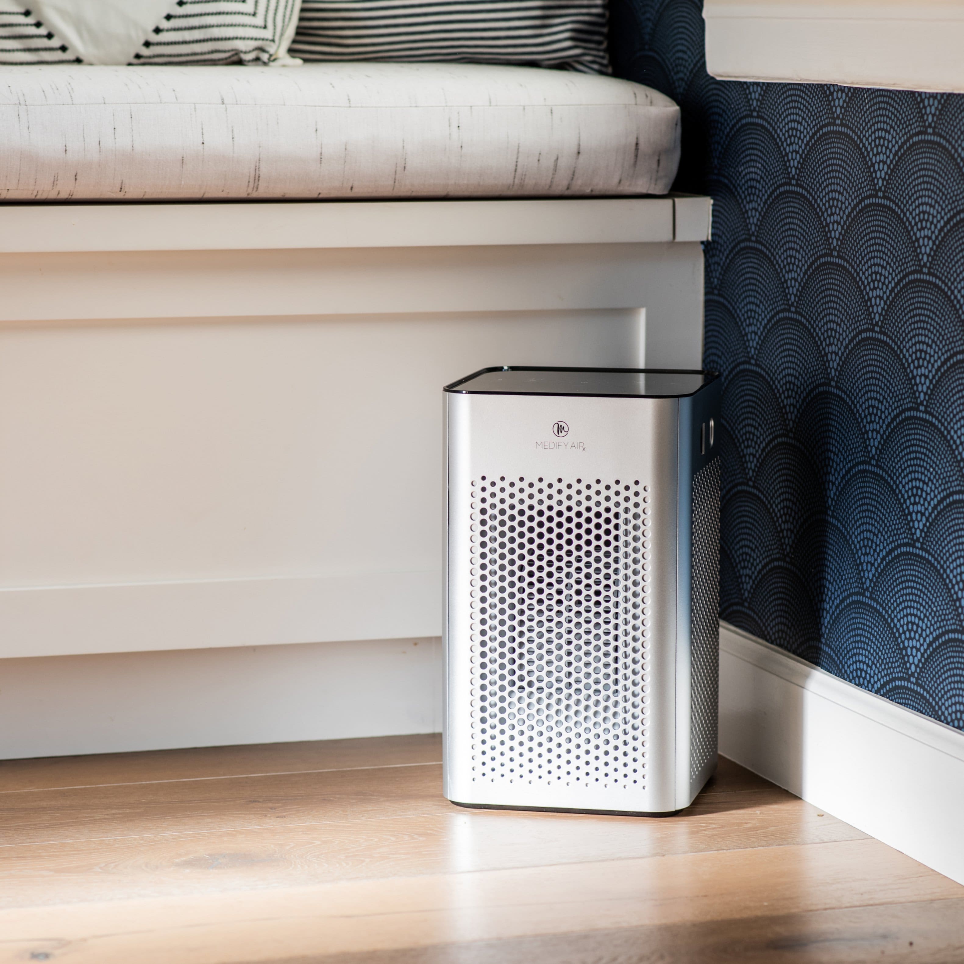 Medify Air - Medify MA-25 413 Sq. Ft. Portable Air Purifier with True HEPA H13 Filter - Silver - Image 5