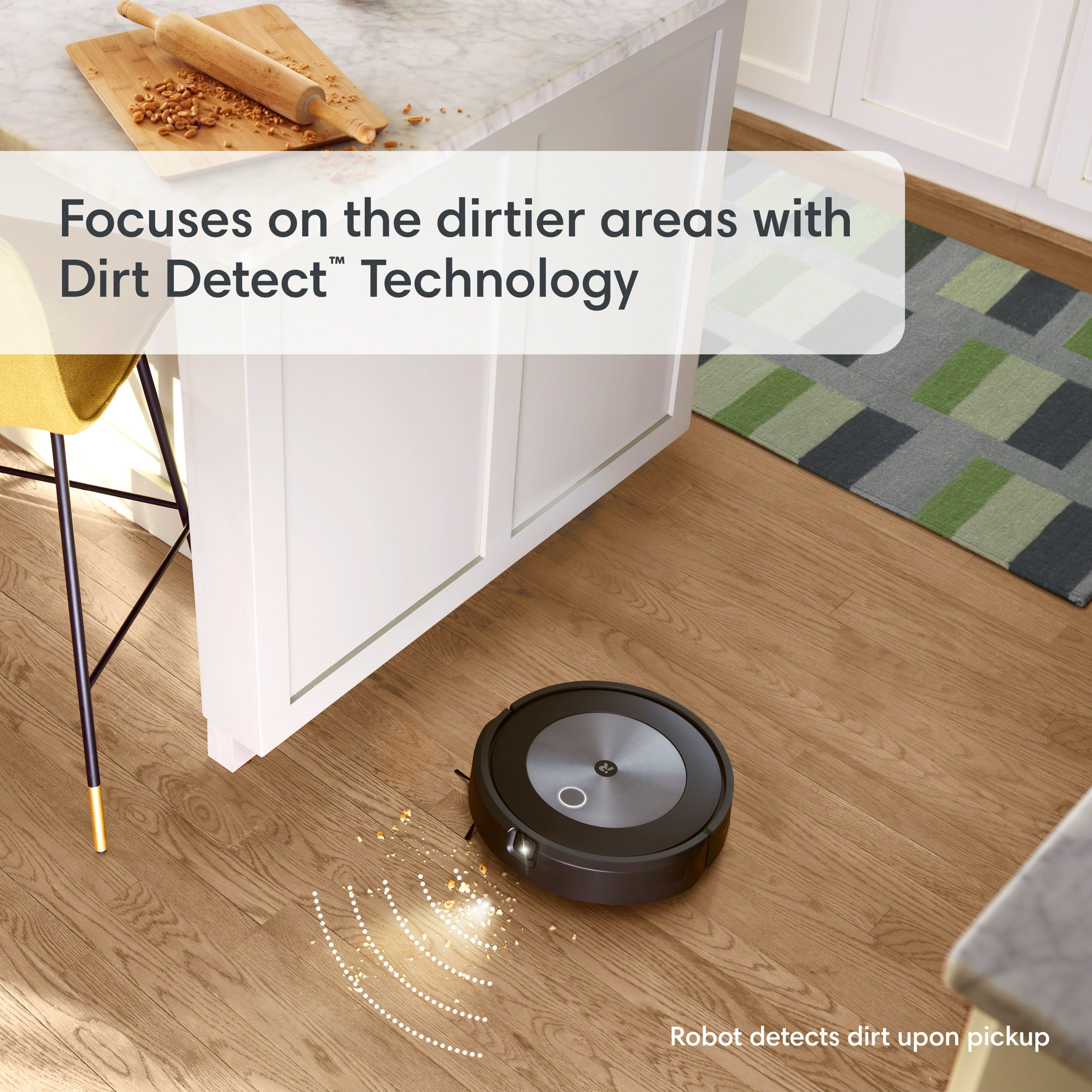 iRobot - Roomba Combo j5 Robot Vacuum and Mop - Graphite - Image 7