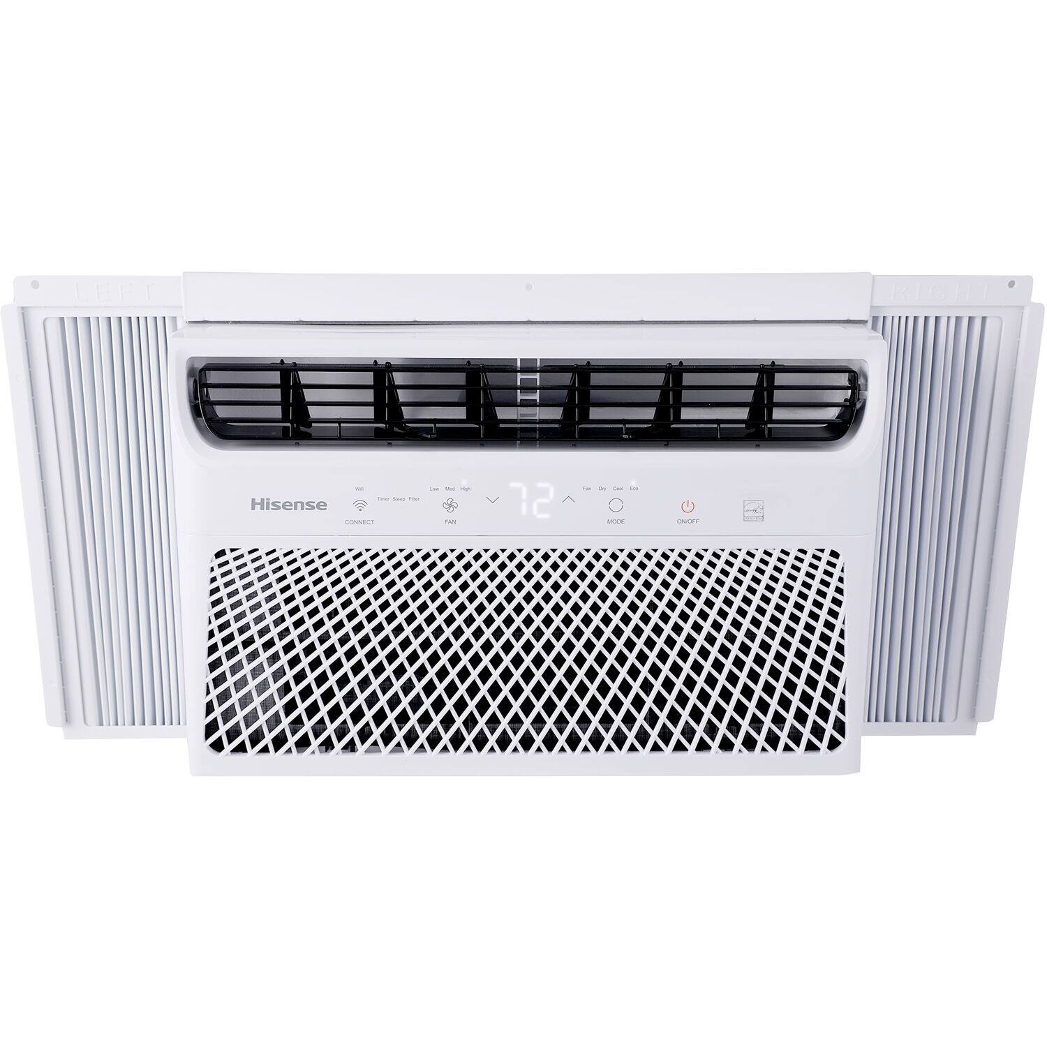 Hisense - 350 sq. ft. 8,000 BTU Smart Window Inverter Air Conditioner with Wi-fi and Remote Control - White - Image 10