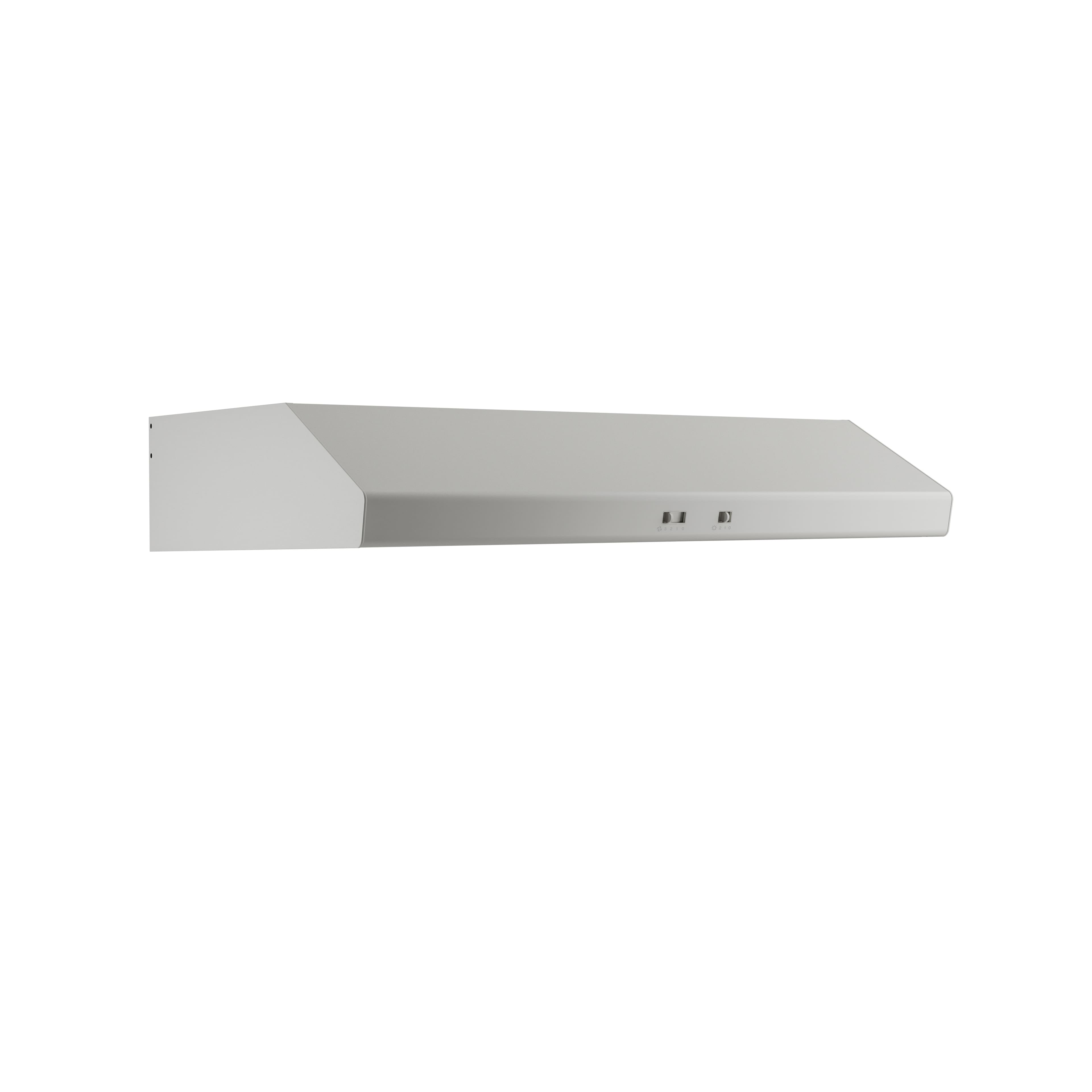 Zephyr - 36 inches - Externally Vented - Under cabinet Range Hood - White - Image 3
