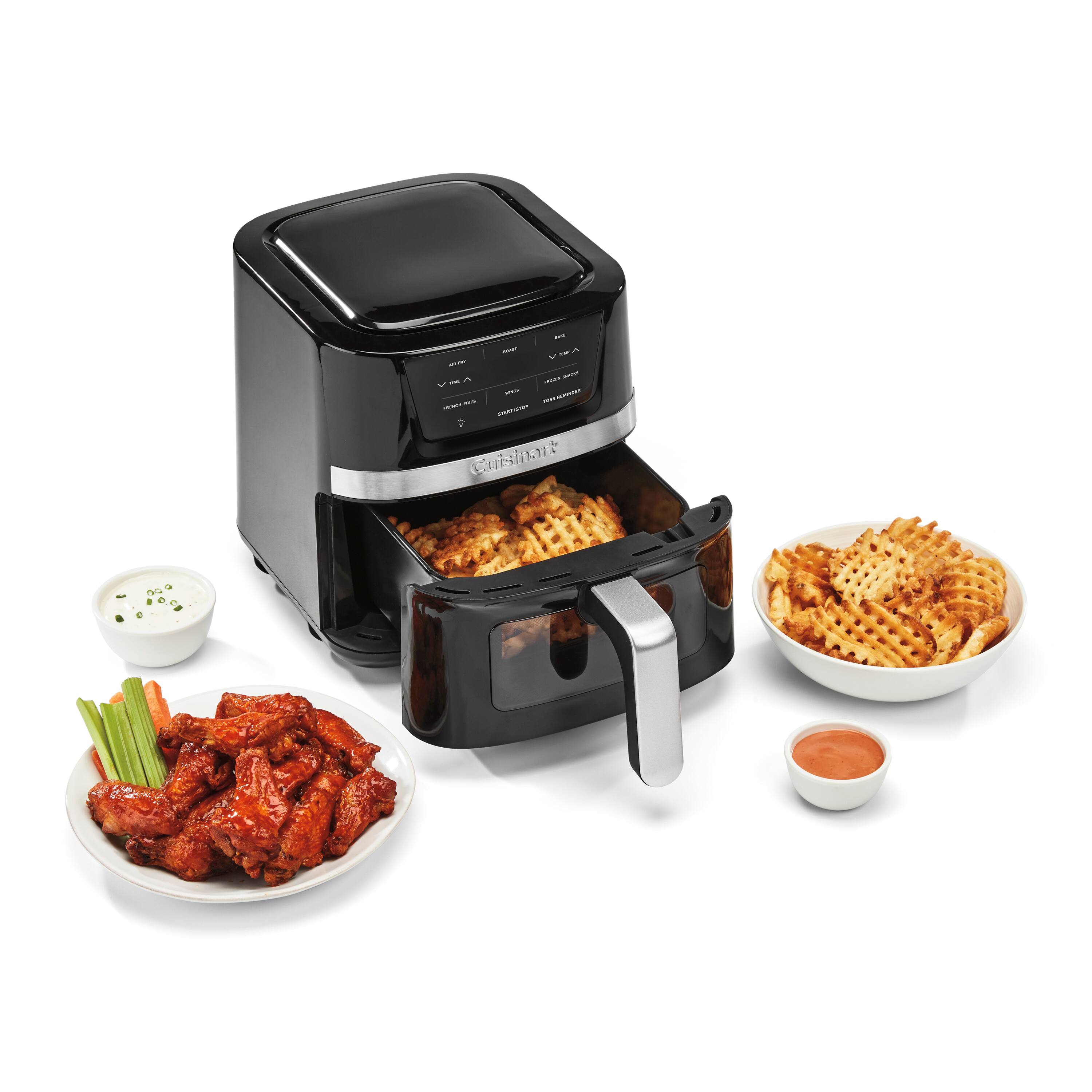 Cuisinart - 2.6-qt Basket Air Fryer - Black Stainless - Image 3