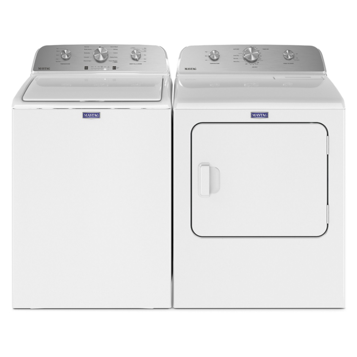 Maytag - 7.0 Cu. Ft. Electric Dryer with Wrinkle Prevent - White - Image 22