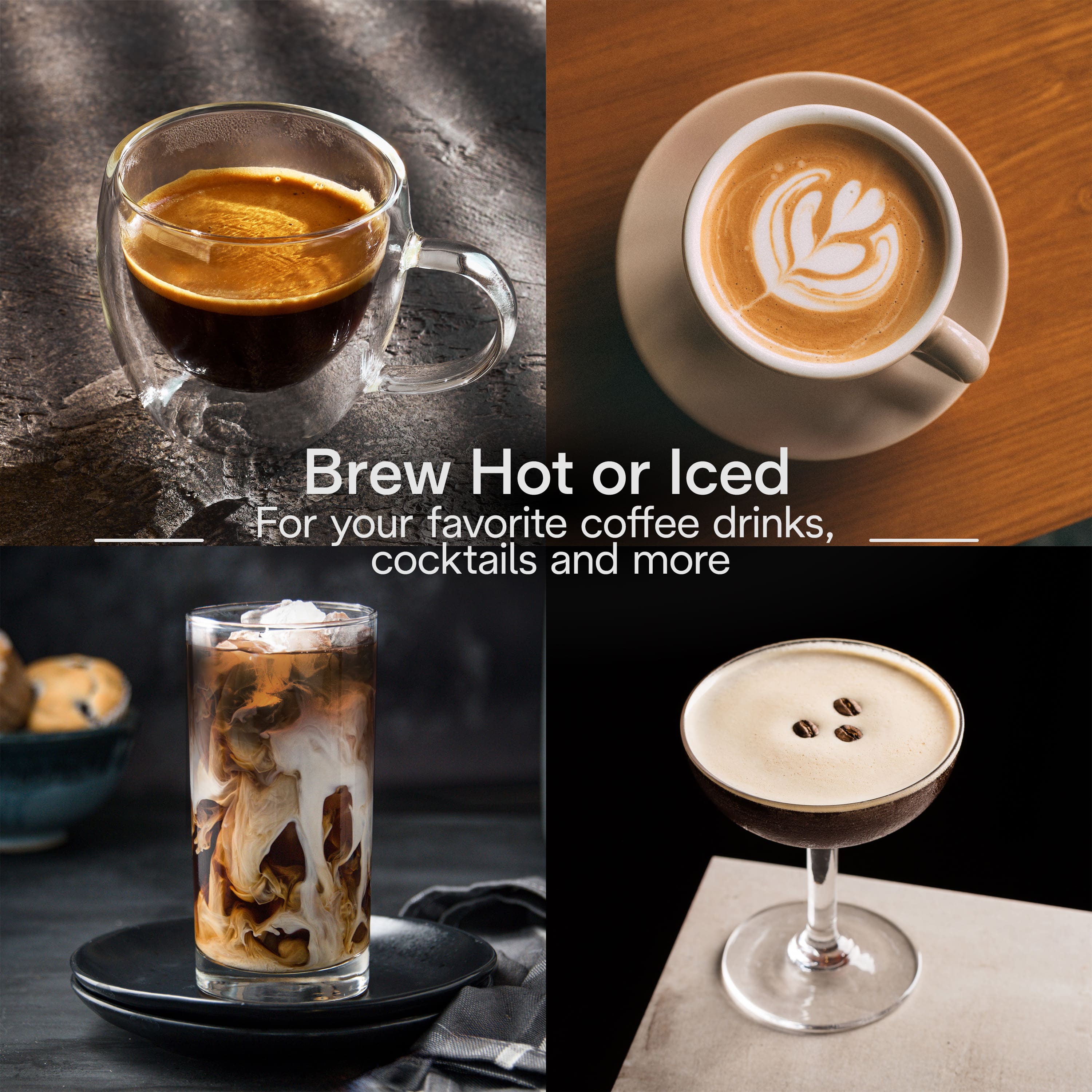 De'Longhi - Magnifica Start Automatic Coffee & Espresso Machine with Milk Frother for Hot & Iced Lattes, Coffee, & More ECAM22022B - Black - Image 3
