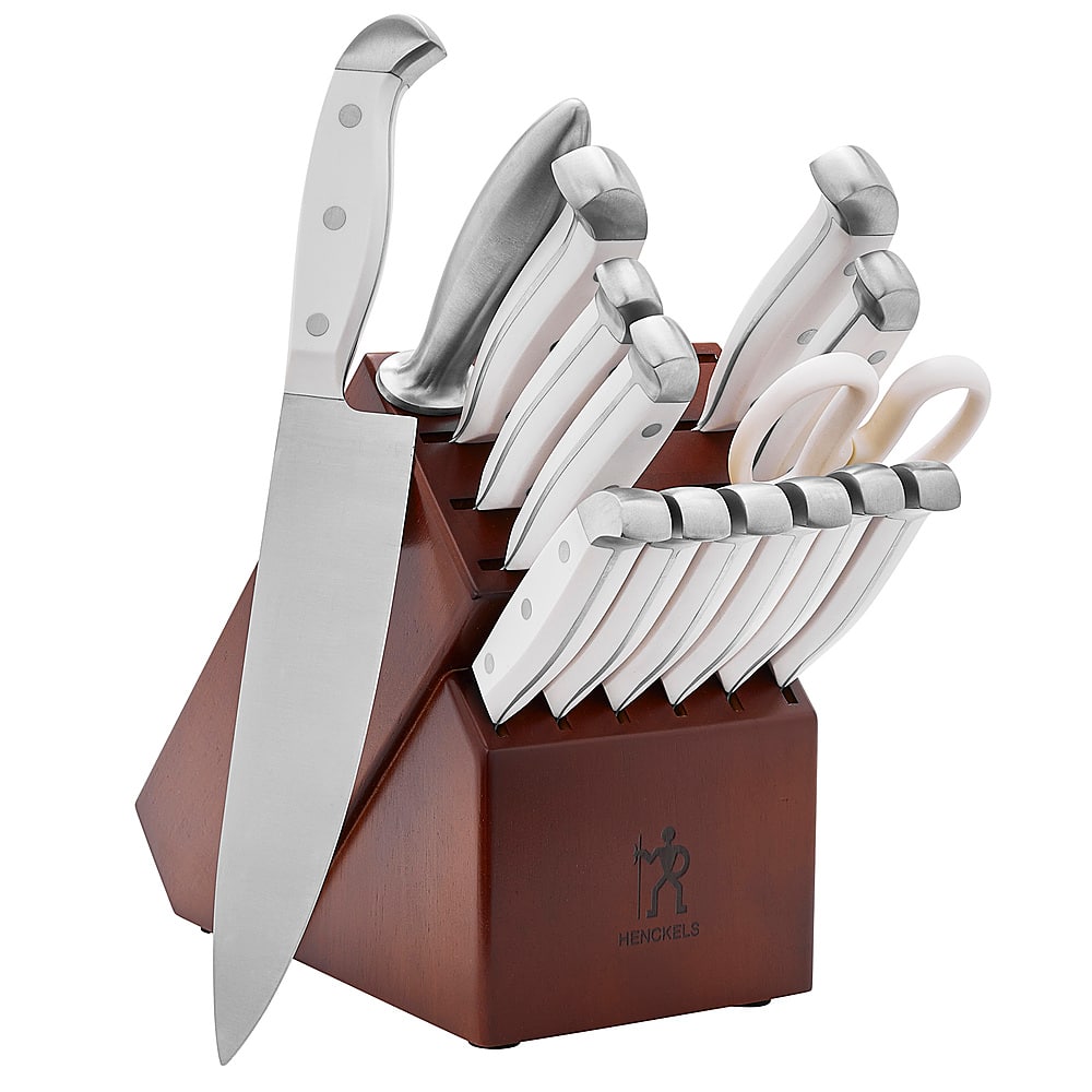 Henckels - Statement 15-pc Knife Block Set - White - Image 2