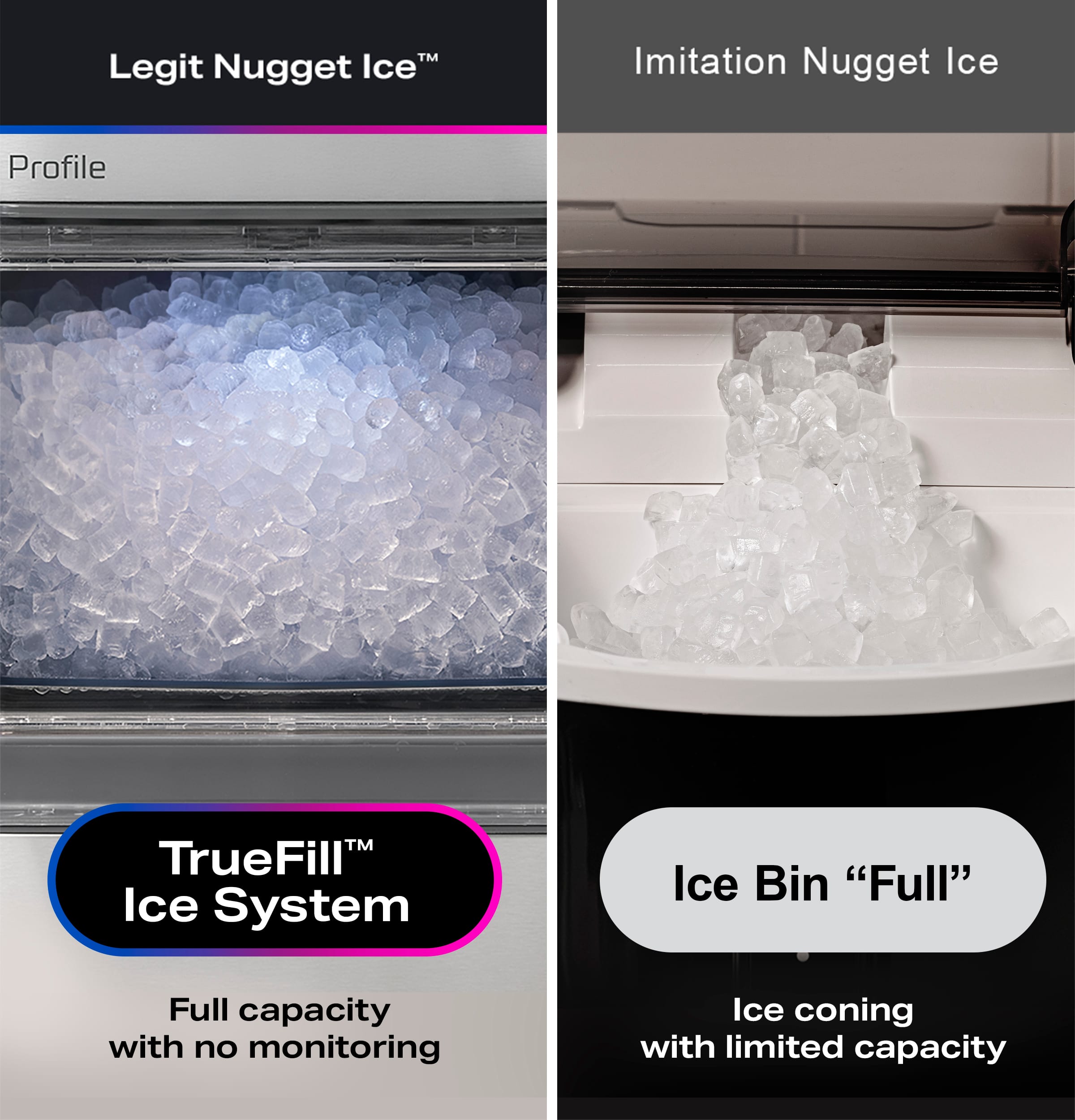 GE Profile - Opal 2.0 Ultra Nugget Ice Maker with Scale Inhibiting Filter - Stone White - Image 6