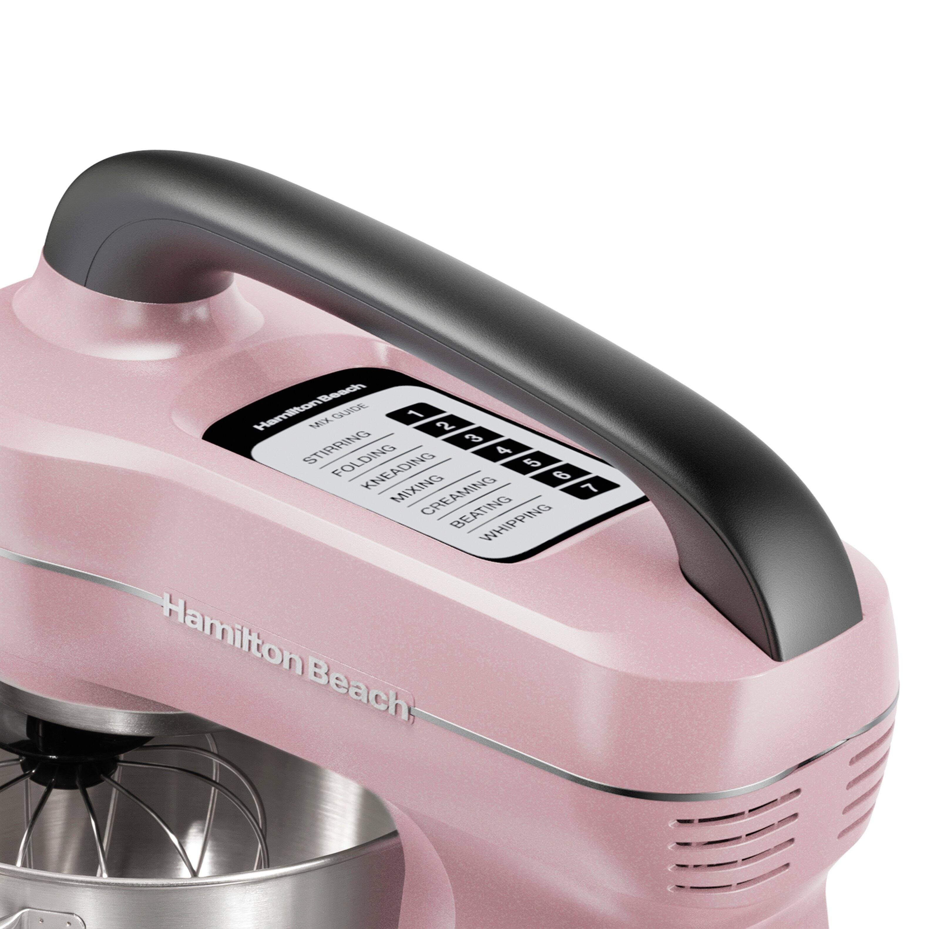 Hamilton Beach - 300 Watt 7 Speed Stand Mixer - PINK - Image 6