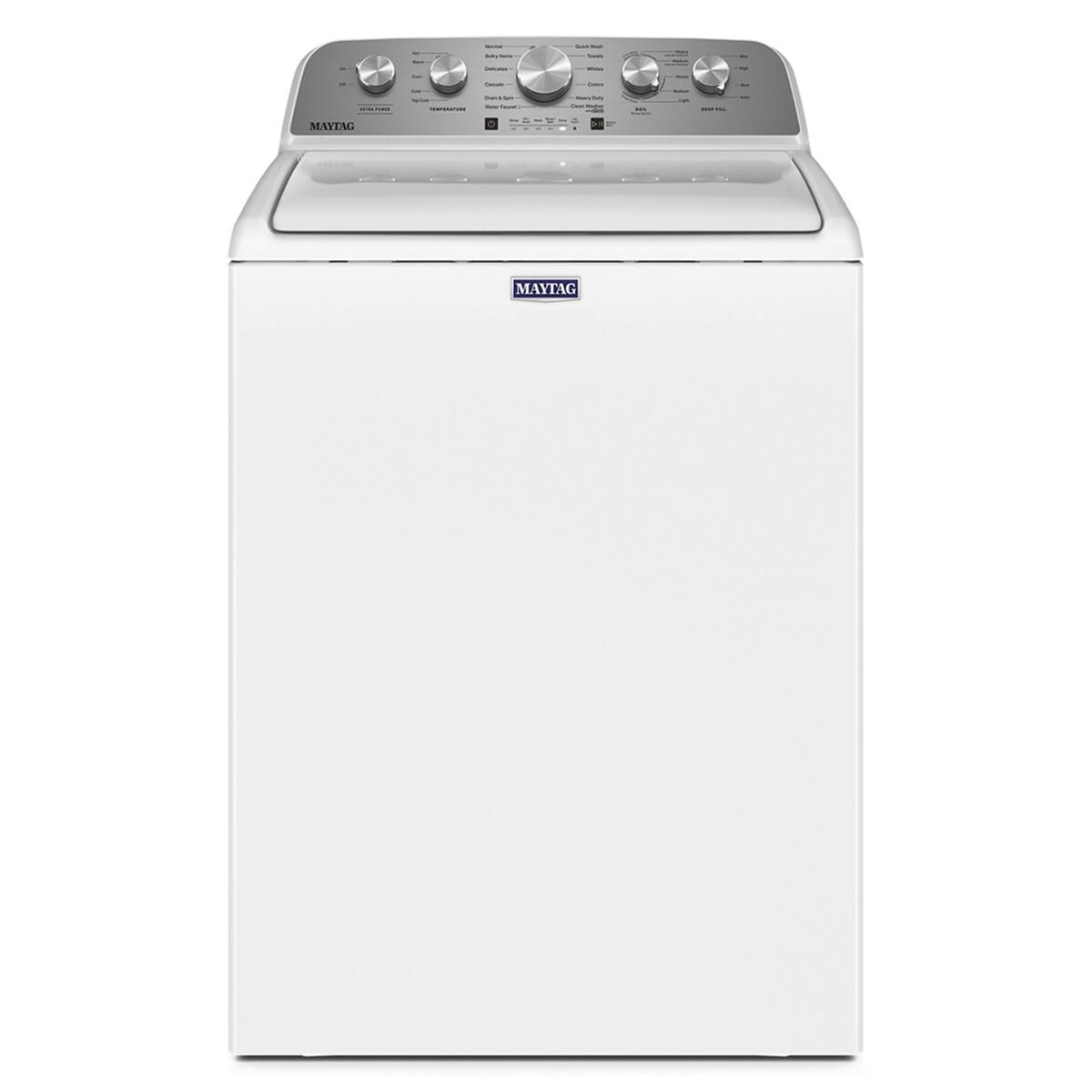 Maytag - 4.5 Cu. Ft. High Efficiency Top Load Washer with Extra Power Button - White
