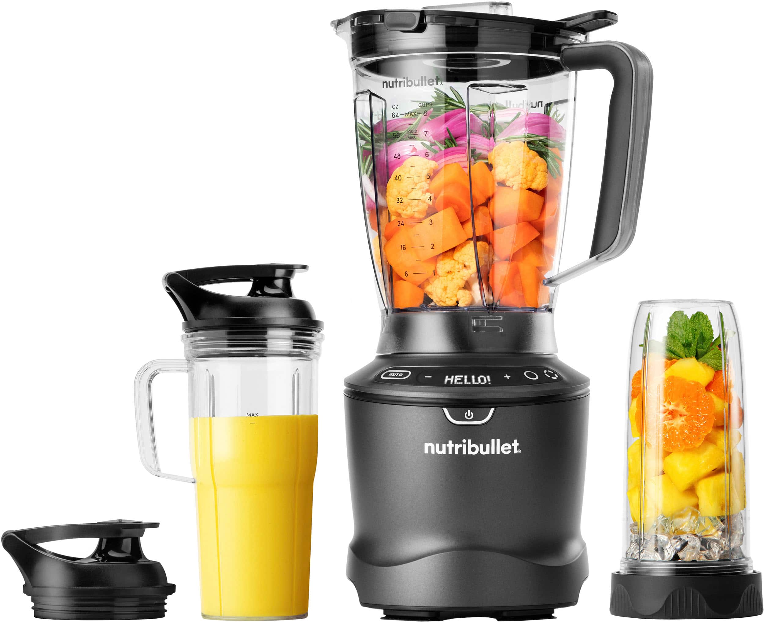 NutriBullet - SmartSense Blender Combo - Gray