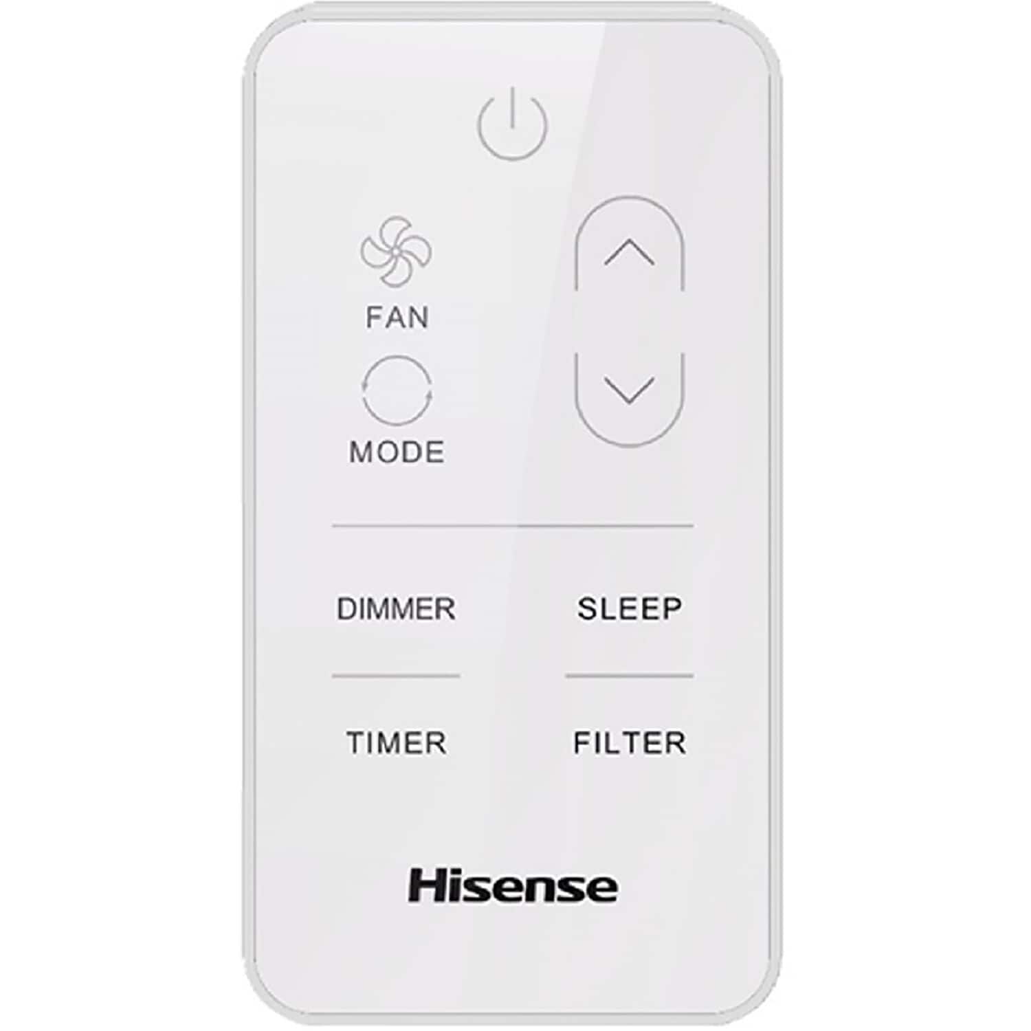 Hisense - 350 sq. ft. 8,000 BTU Smart Window Inverter Air Conditioner with Wi-fi and Remote Control - White - Image 12