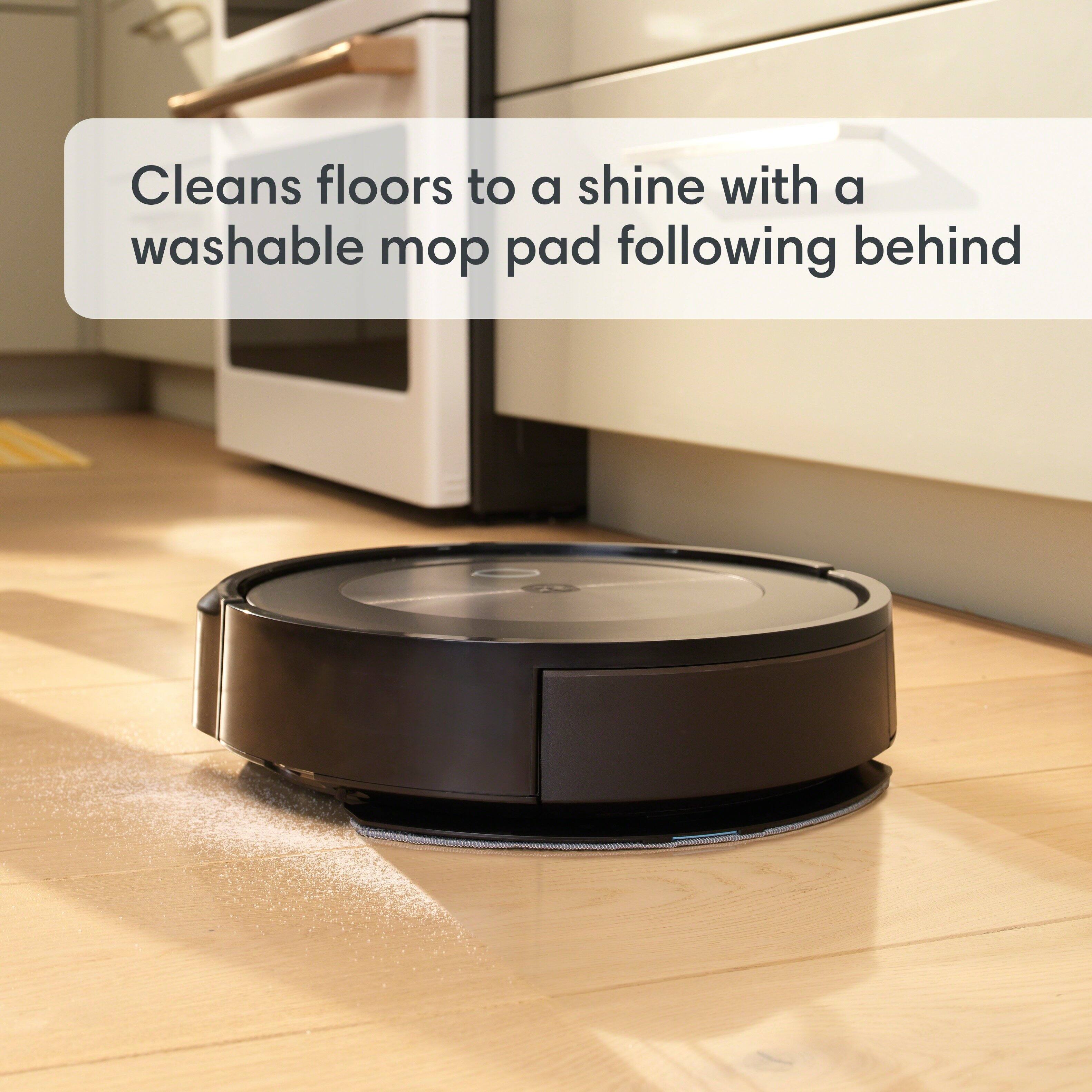 iRobot - Roomba Combo j5 Robot Vacuum and Mop - Graphite - Image 8