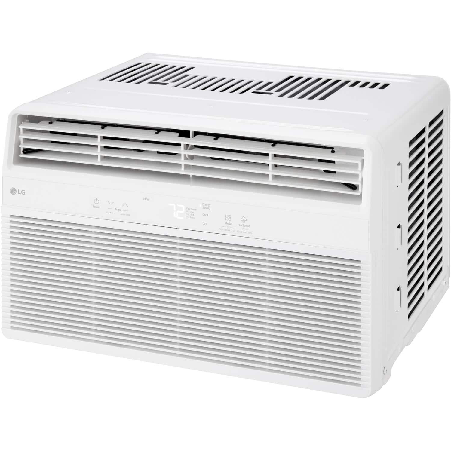 LG - 6,000 BTU Window Air Conditioner with Remote, 115V - White