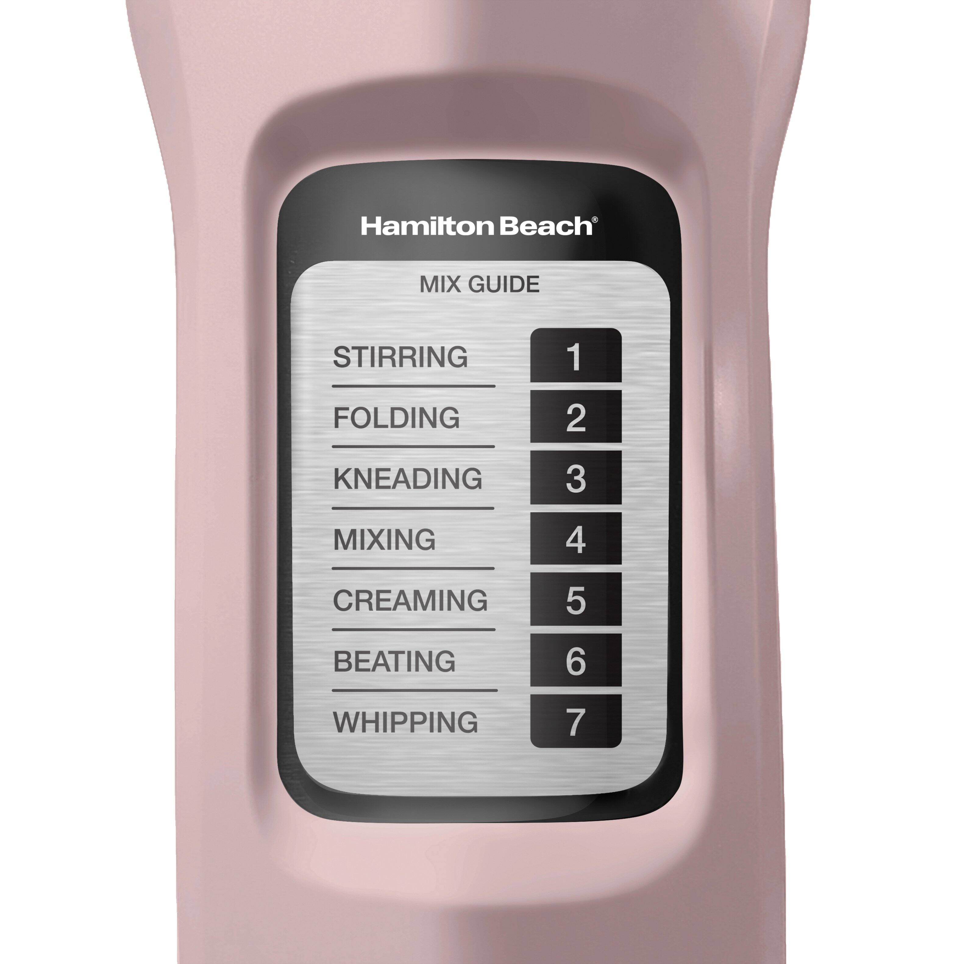 Hamilton Beach - 300 Watt 7 Speed Stand Mixer - PINK - Image 7