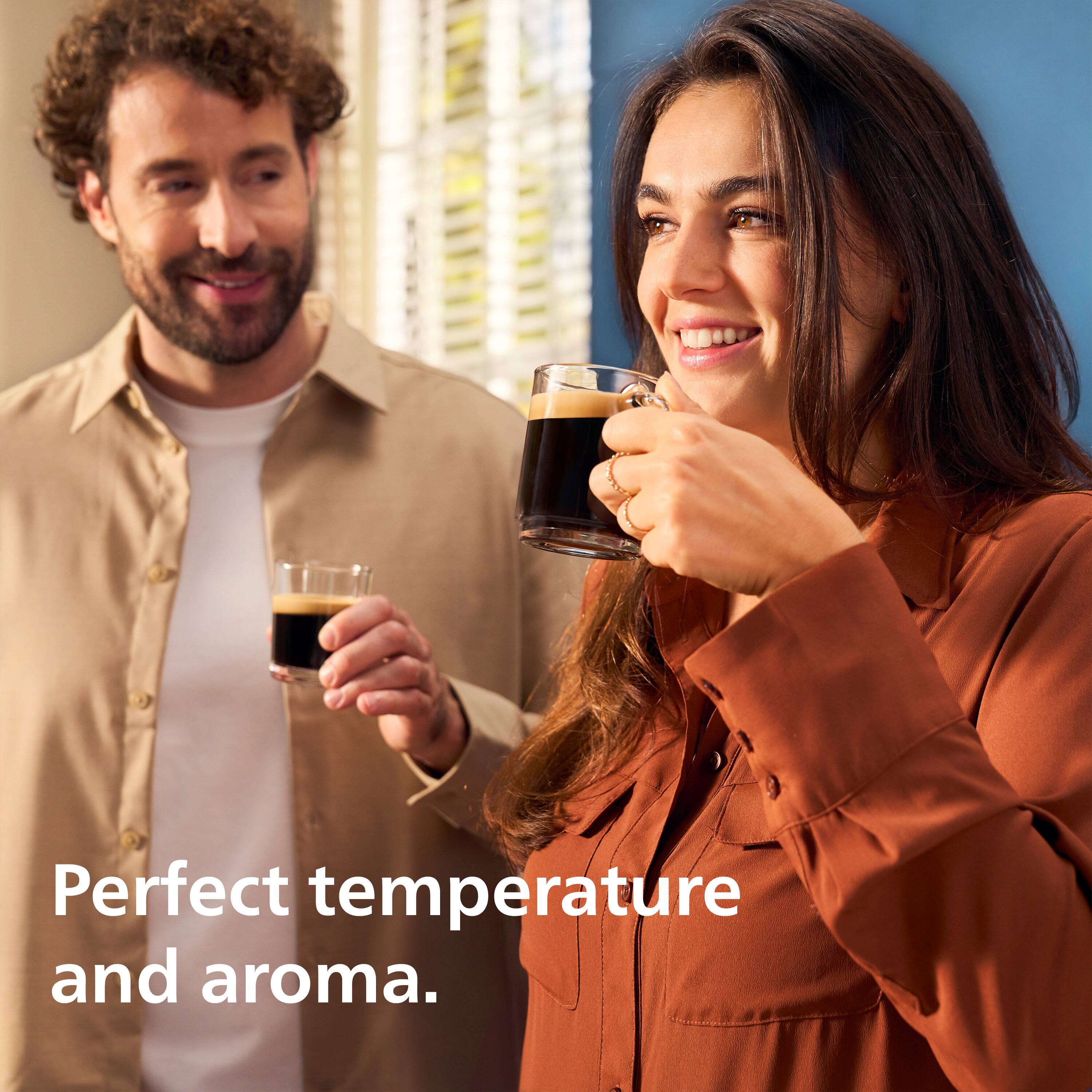 Philips - 1200 Fully Automatic Espresso and Coffee Machine with Milk Frother - Black - Image 14