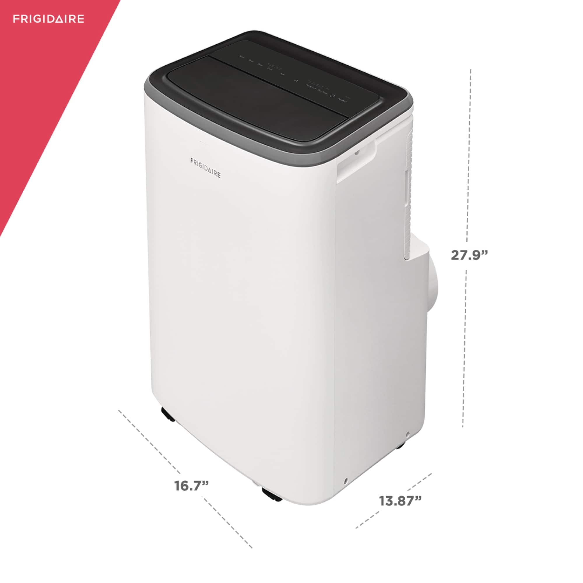 Frigidaire - 3-in-1 Portable Room Air Conditioner - White - Image 6