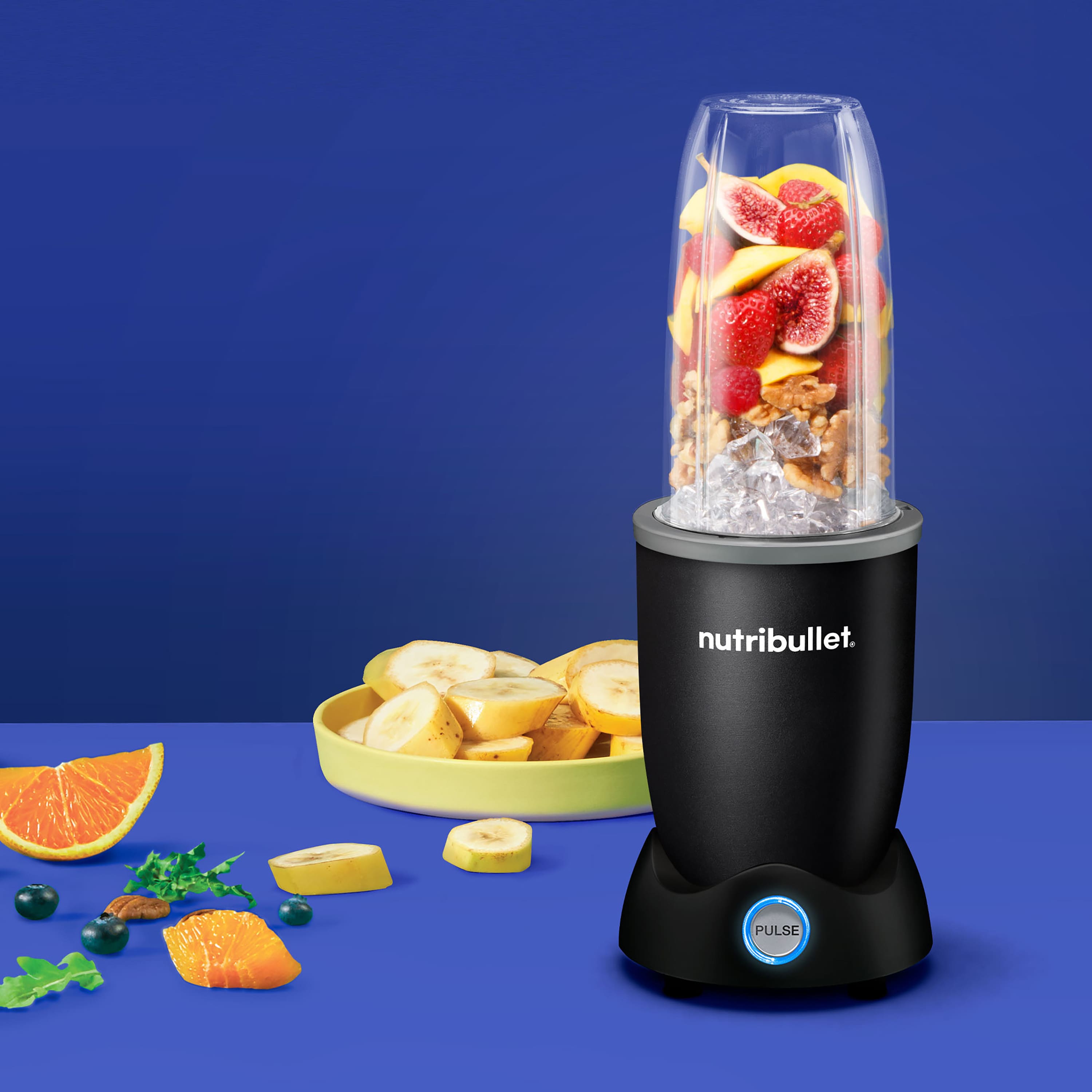 NutriBullet - Pro Plus 1200 Watt Personal Blender with Pulse Function N12-1001 - Matte Black - Image 9