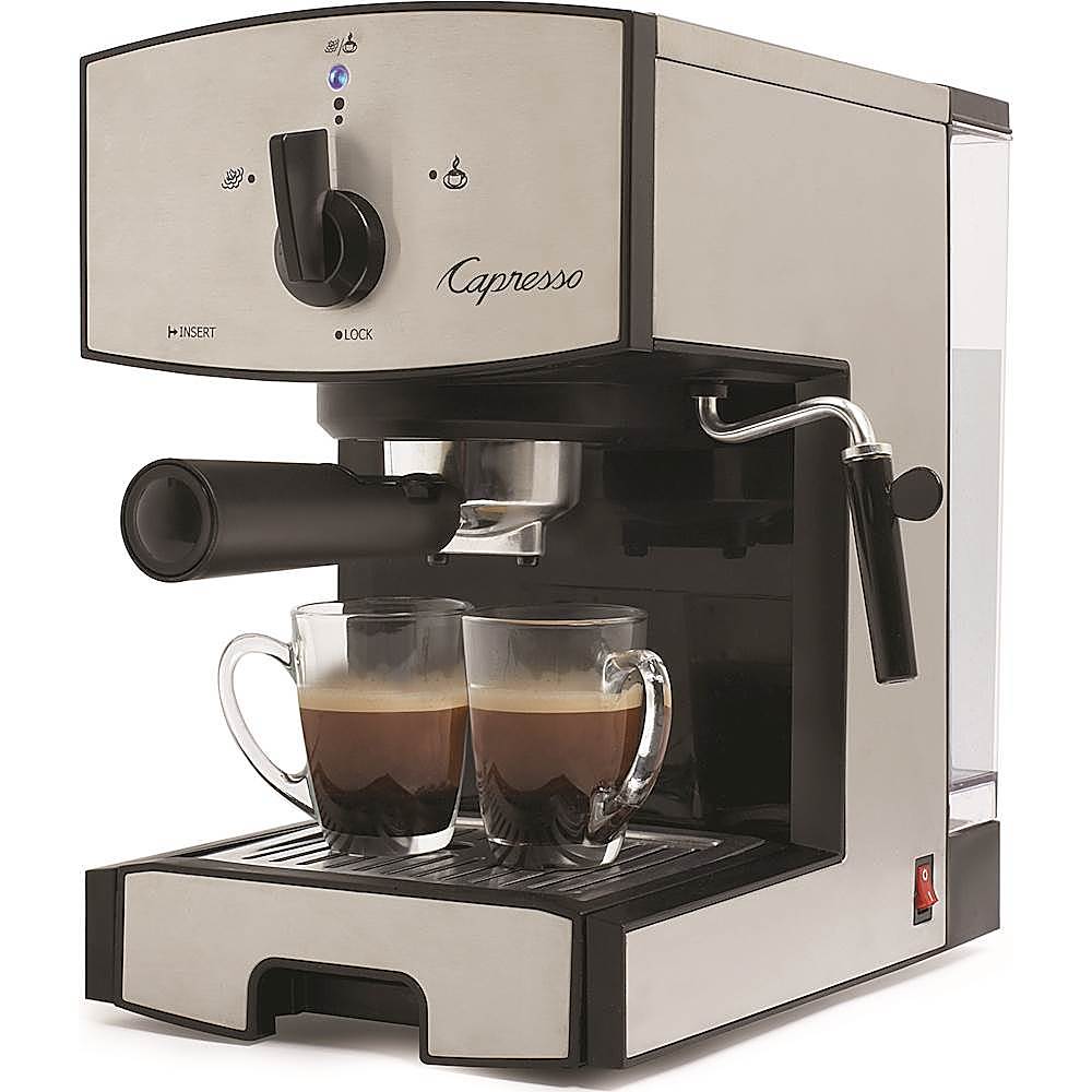 Capresso - EC50 Espresso Machine with 15 bars of pressure and Milk Frother - Stainless Steel - Image 3