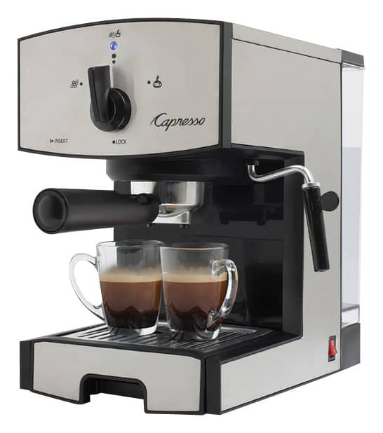 Capresso - EC50 Espresso Machine with 15 bars of pressure and Milk Frother - Stainless Steel - Image 2