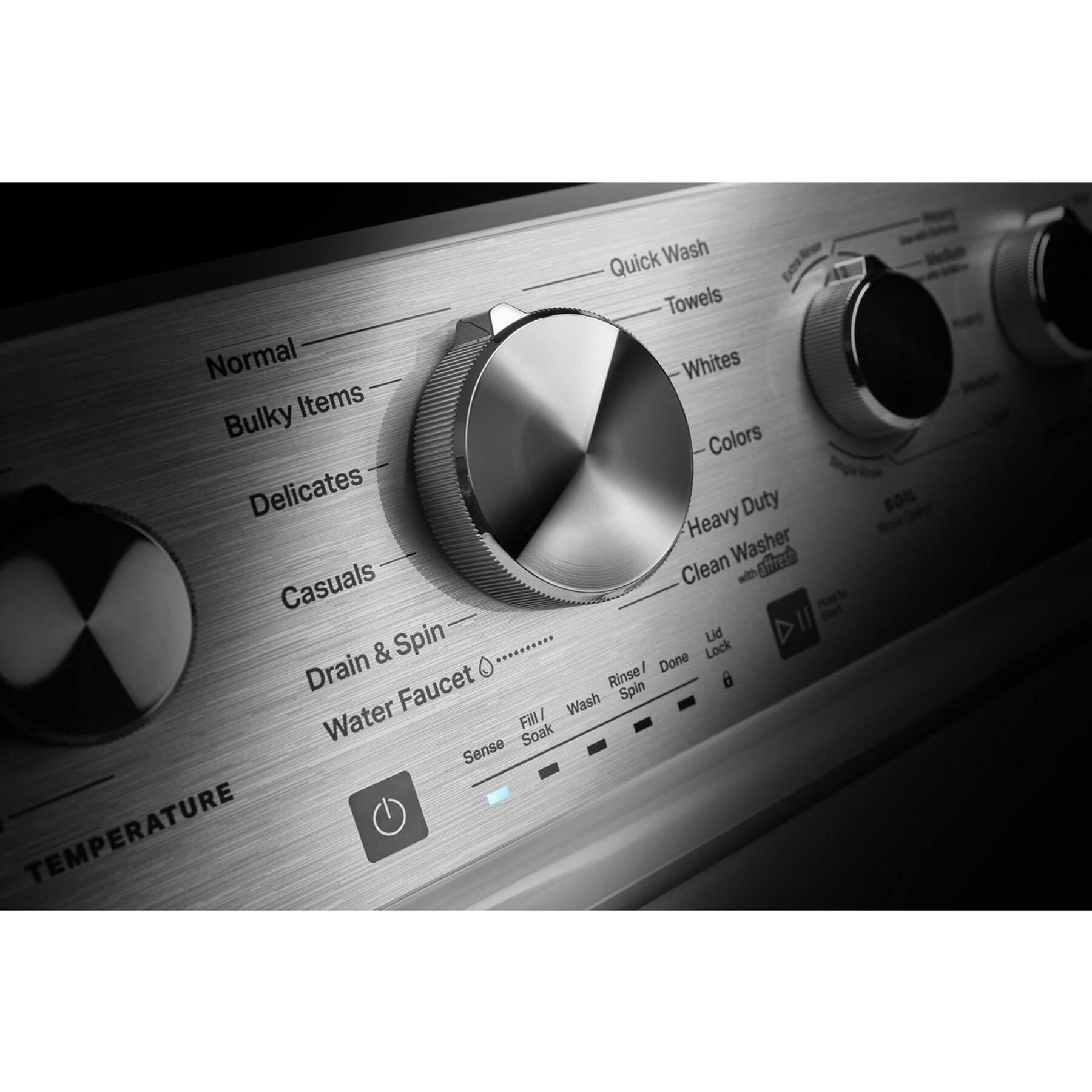 Maytag - 4.5 Cu. Ft. High Efficiency Top Load Washer with Extra Power Button - White - Image 12