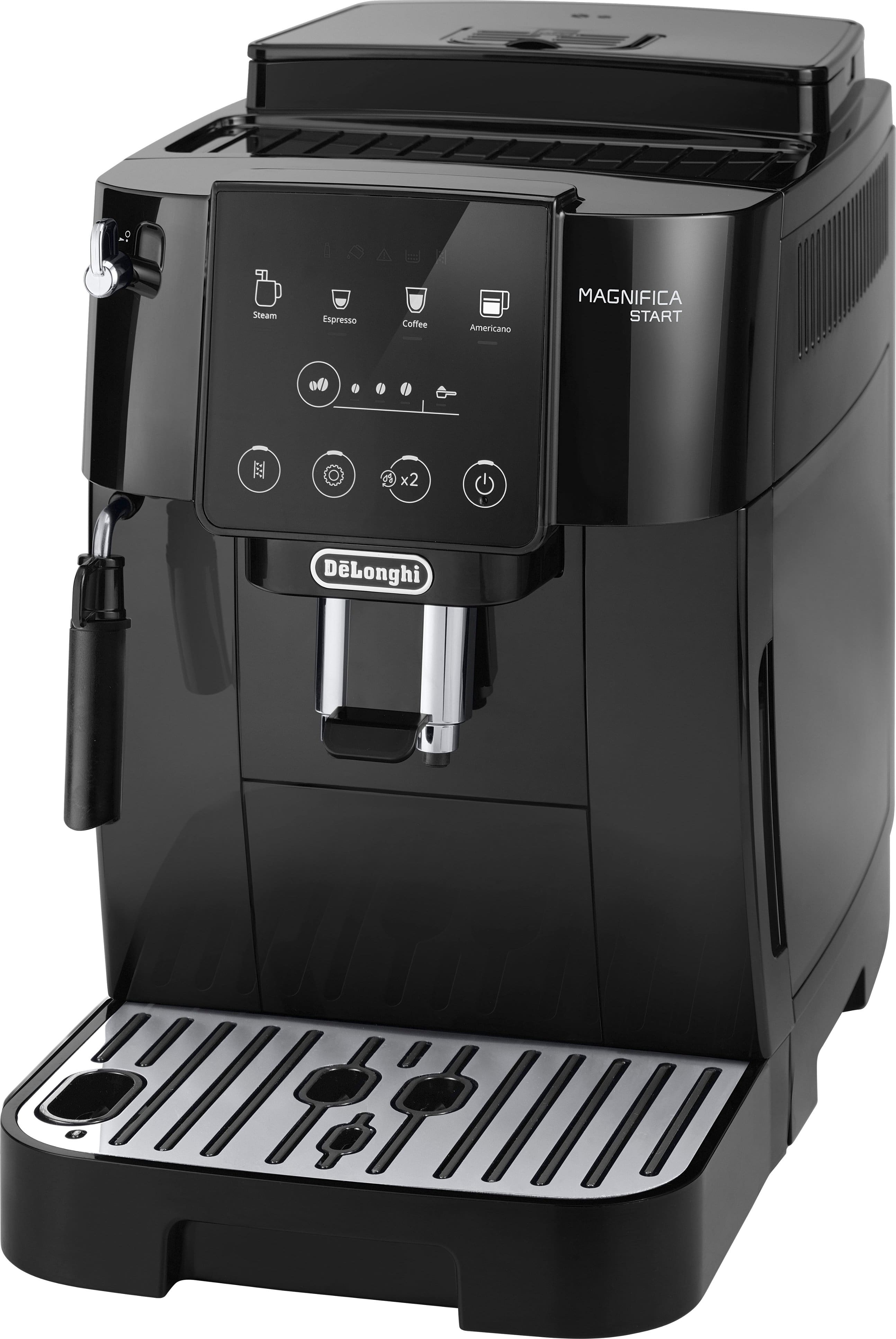 De'Longhi - Magnifica Start Automatic Coffee & Espresso Machine with Milk Frother for Hot & Iced Lattes, Coffee, & More ECAM22022B - Black - Image 11