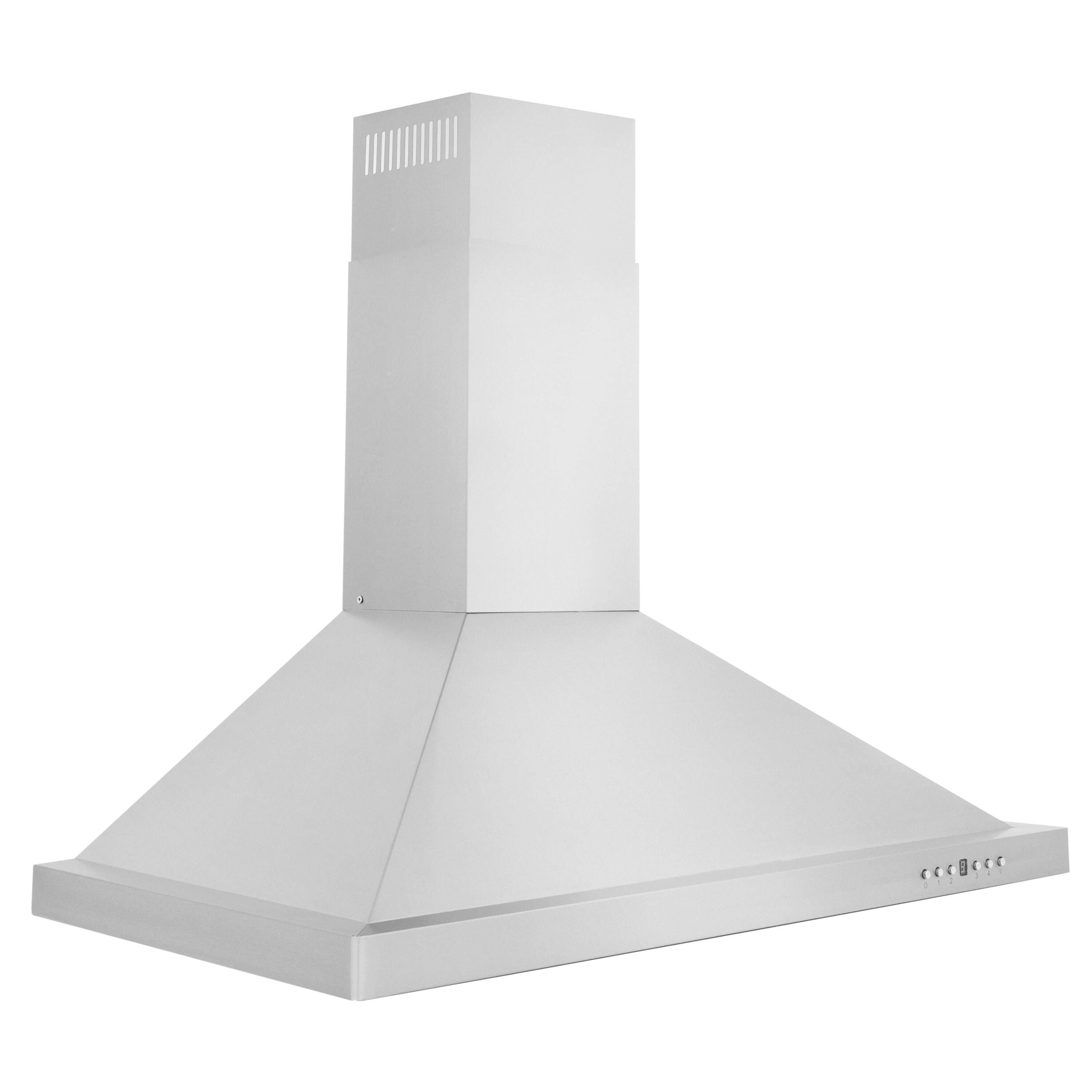 ZLINE - 30 inches - Externally Vented & Convertible - Wall Range Hood - Silver - Image 2