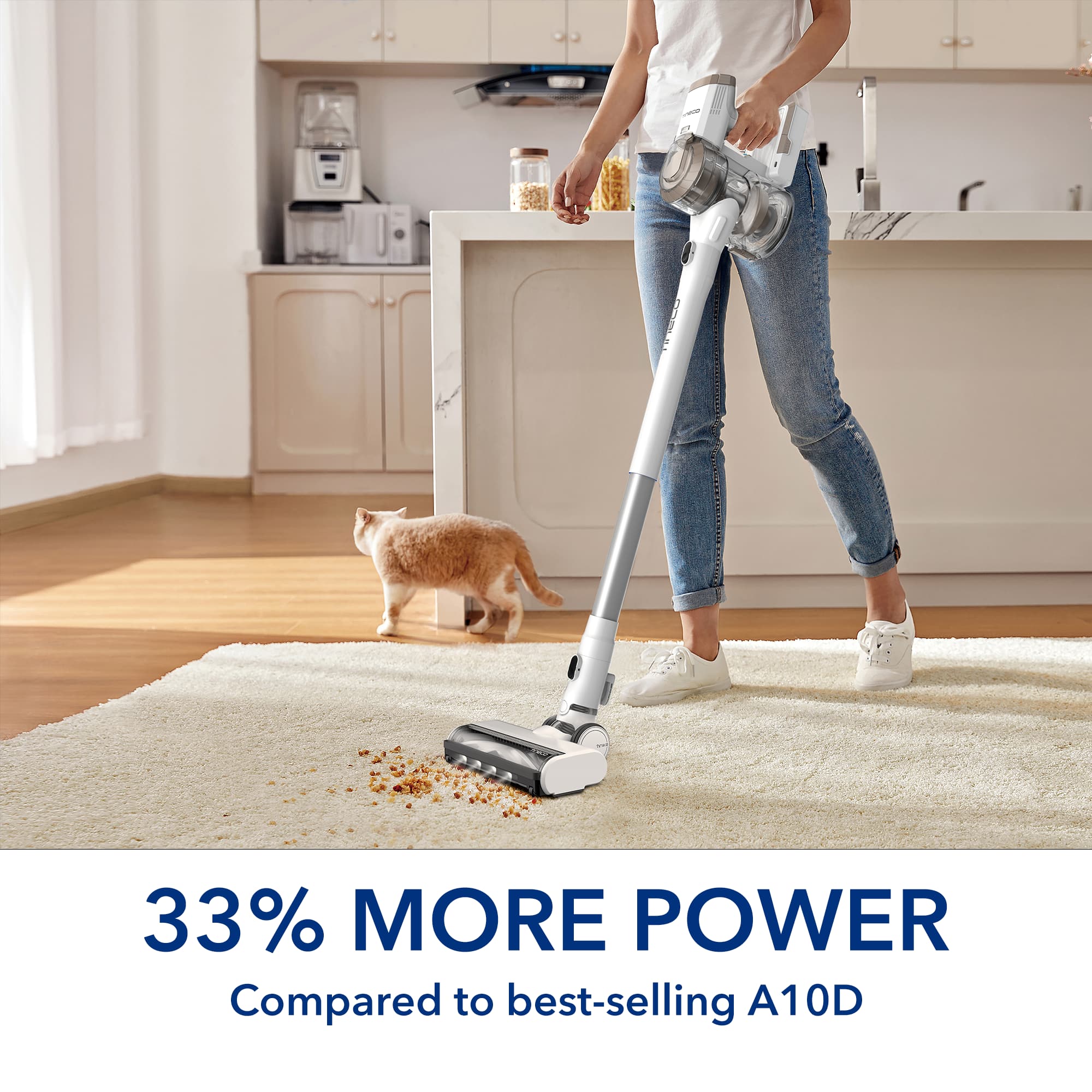 Tineco - Restored PWRHero 11 ZT Cordless Vacuum (Refurbished) - Teal - Image 3