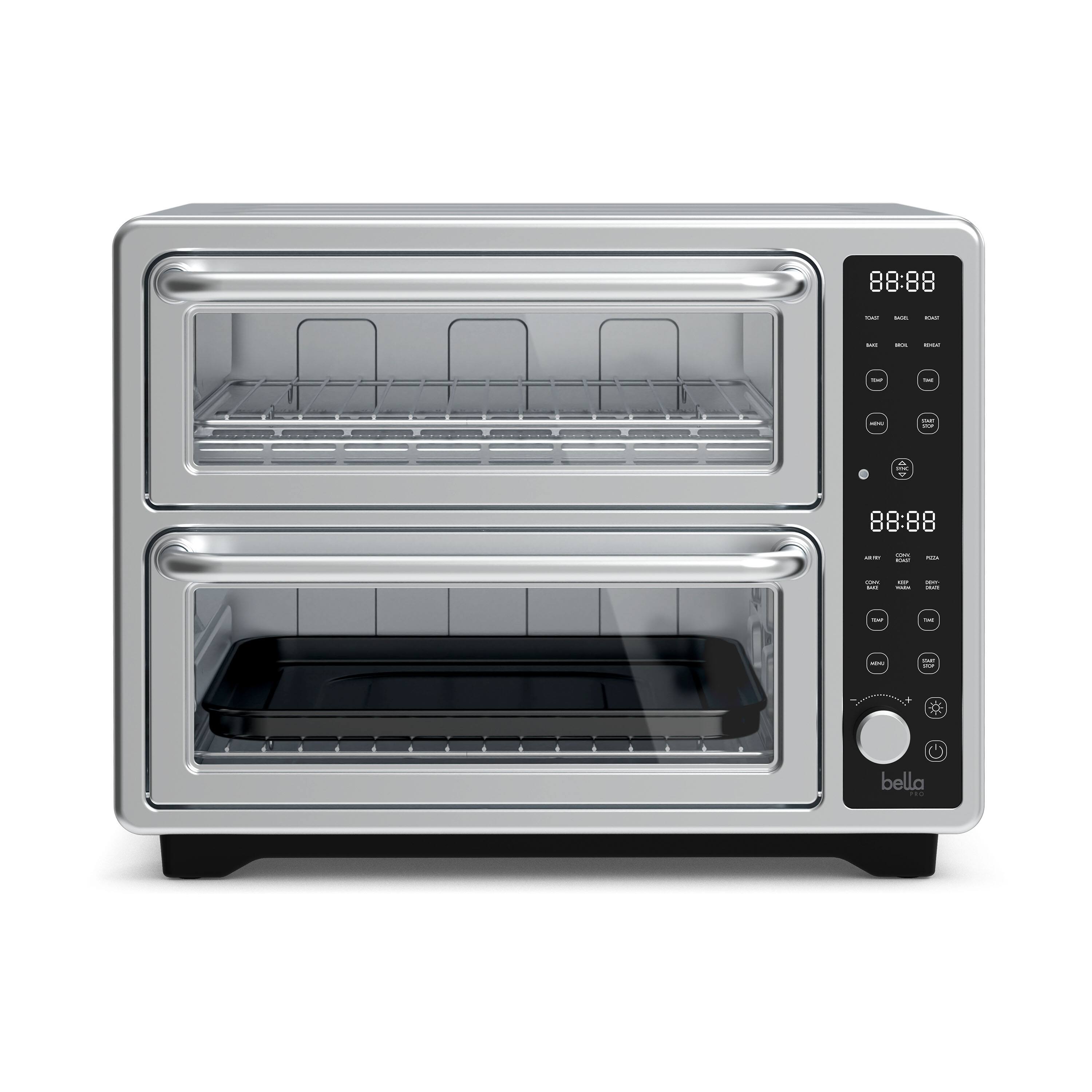 bella PRO - DoubleUp Oven with Probe Thermometer - Stainless Steel - Image 7