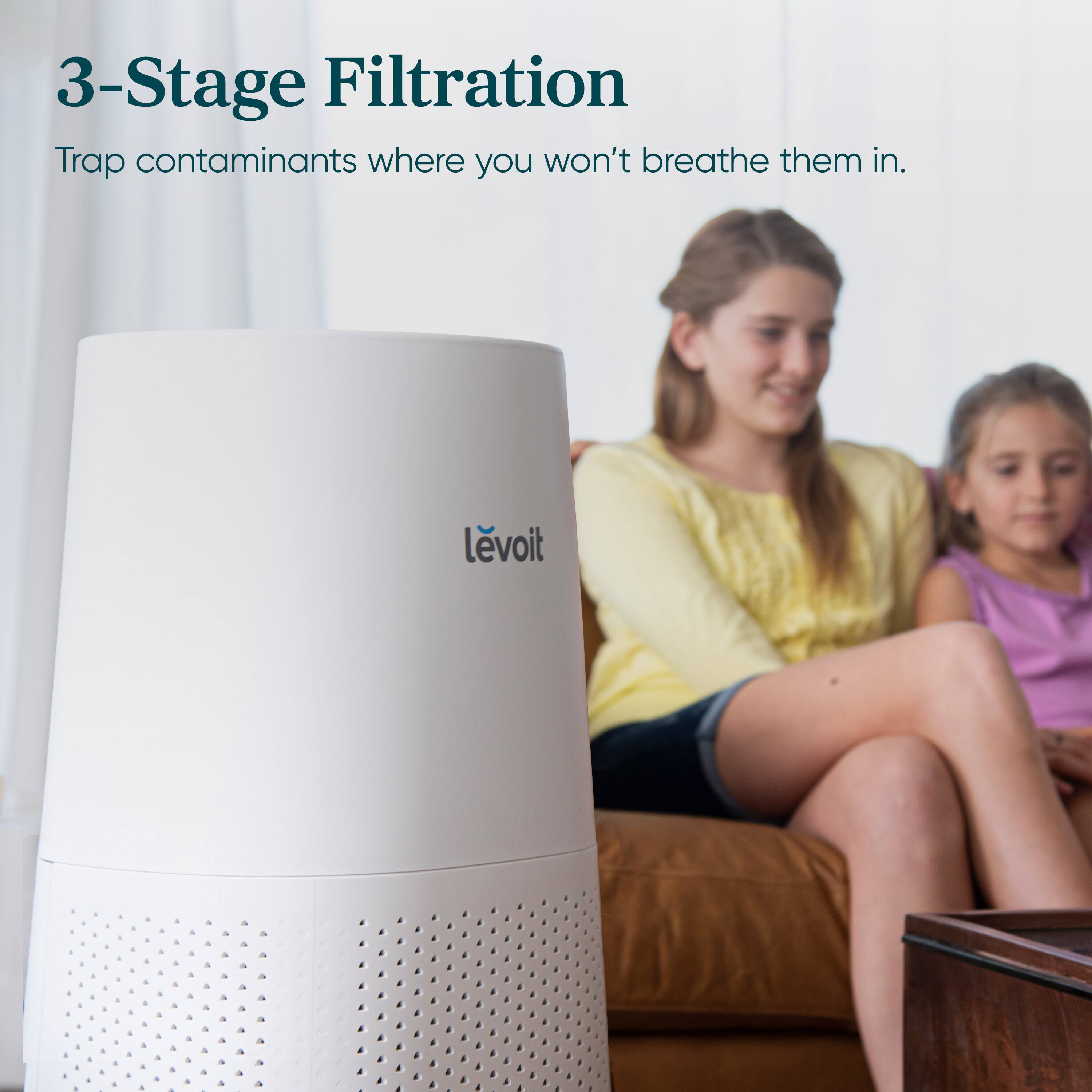 Levoit - Airzone Air Purifier - White - Image 8