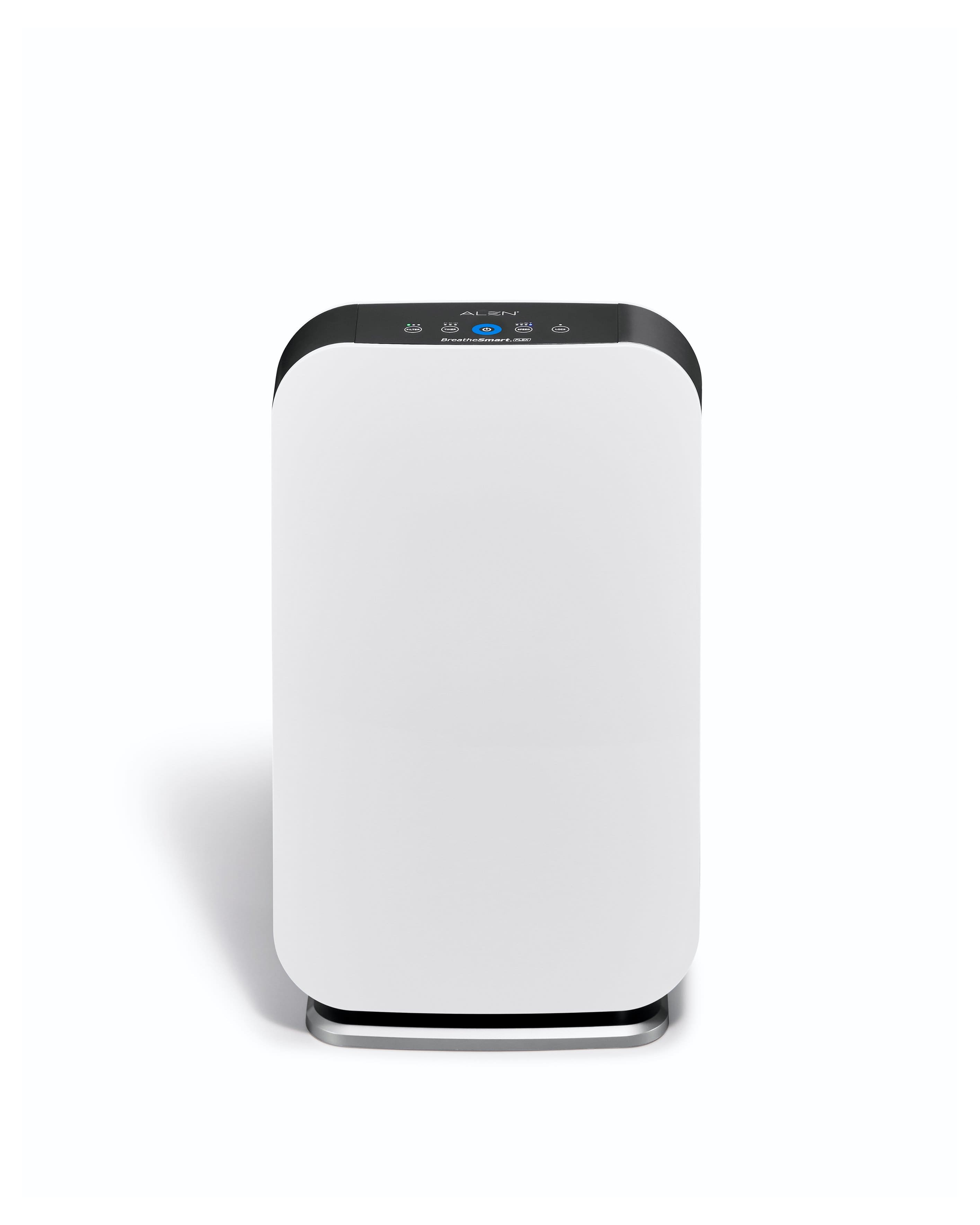 Alen - BreatheSmart FLEX 700 SqFt Air Purifier with Pure HEPA Filter for Allergens, Dust & Mold - White