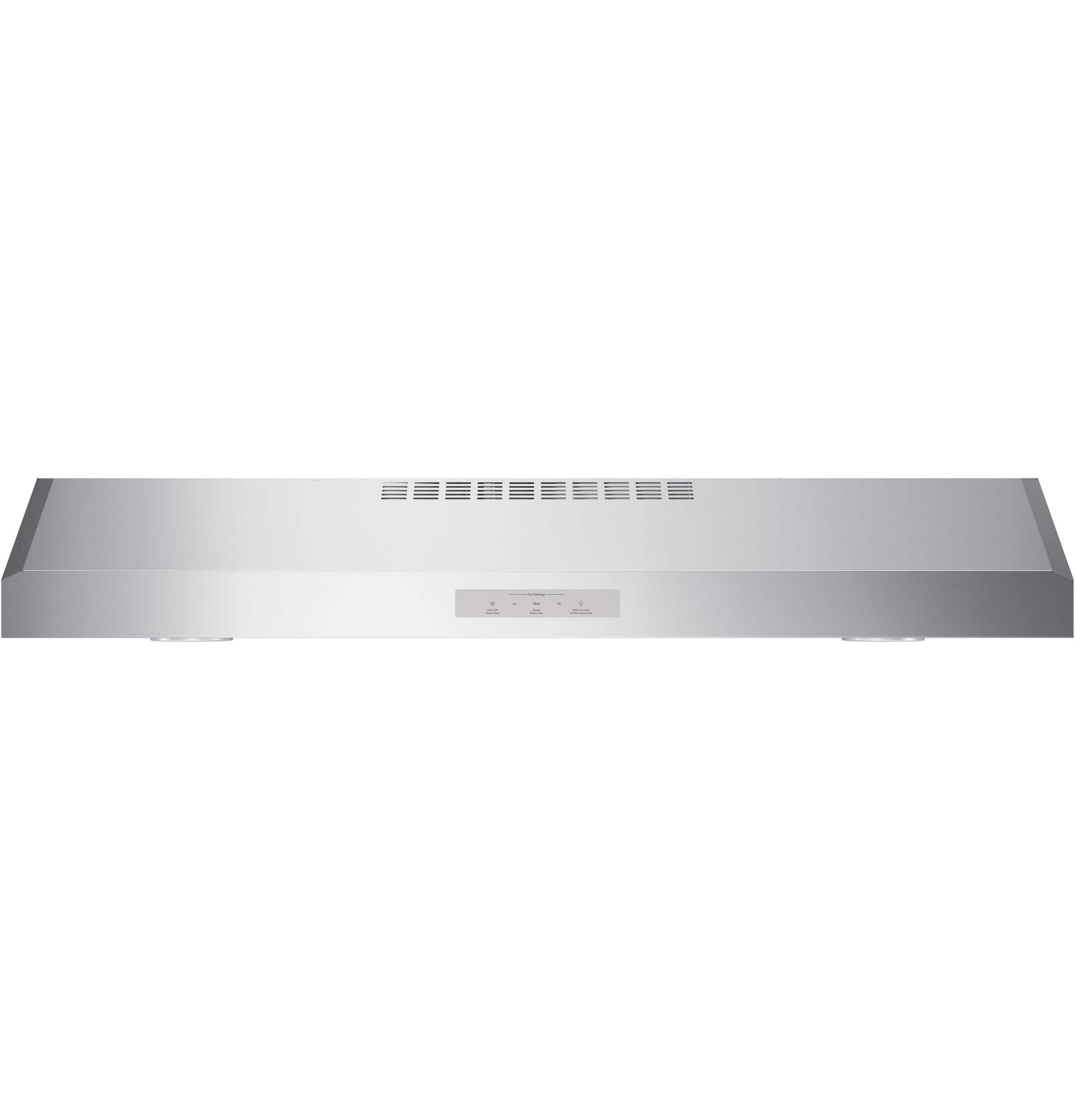 GE Profile - 36 inches - Convertible - Under cabinet Range Hood - Stainless steel - Image 3
