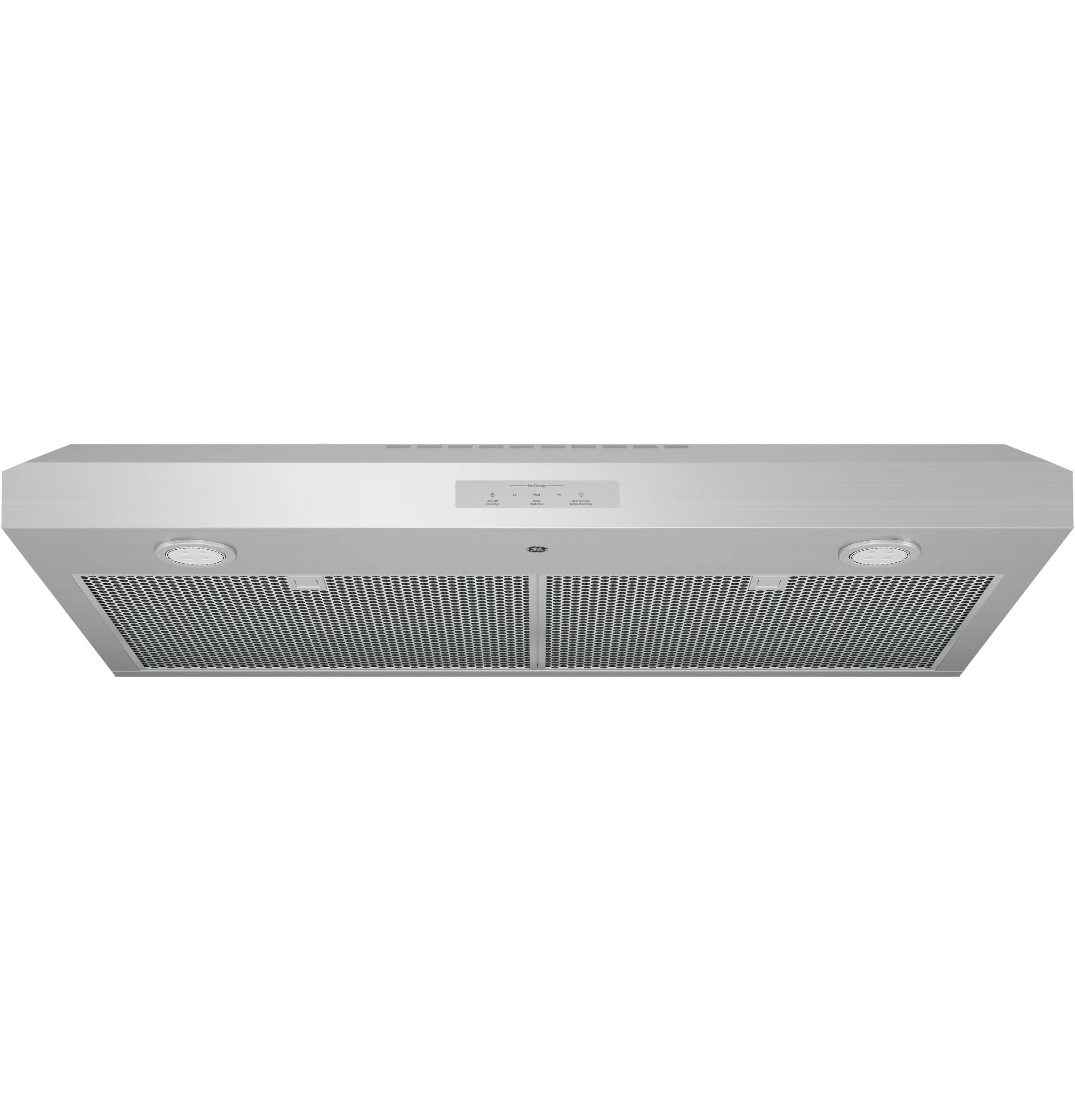 GE Profile - 36 inches - Convertible - Under cabinet Range Hood - Stainless steel - Image 4