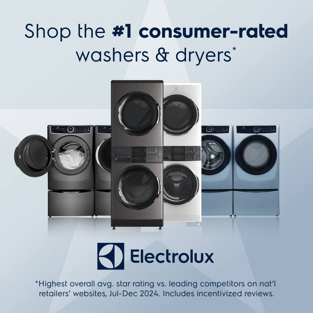 Electrolux - 8.0 Cu. Ft. Stackable Electric Dryer - White - Image 3