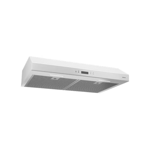 Broan Glacier - 30 inches - Convertible - Under cabinet Range Hood - White - Image 2