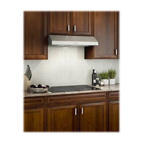 Broan Glacier - 36 inches - Convertible - Under cabinet Range Hood - Stainless steel - Image 3
