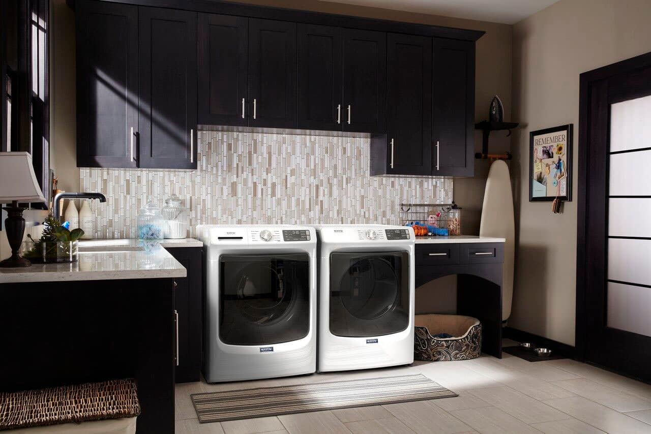 Maytag - 4.5 Cu. Ft. High-Efficiency Stackable Front Load Washer with Steam and Fresh Spin - White - Image 13