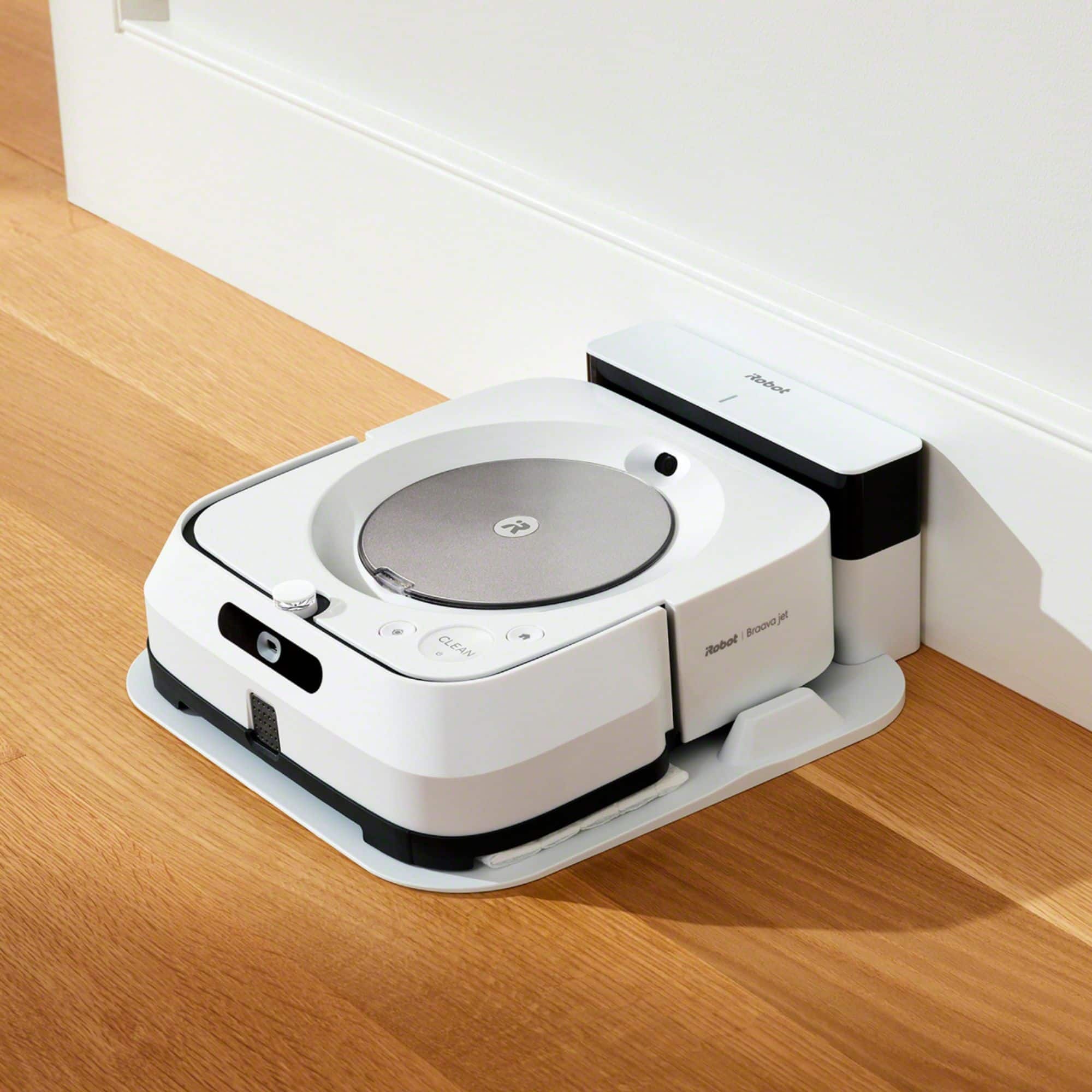 iRobot - Braava jet m6 Wi-Fi Connected Robot Mop - White - Image 10