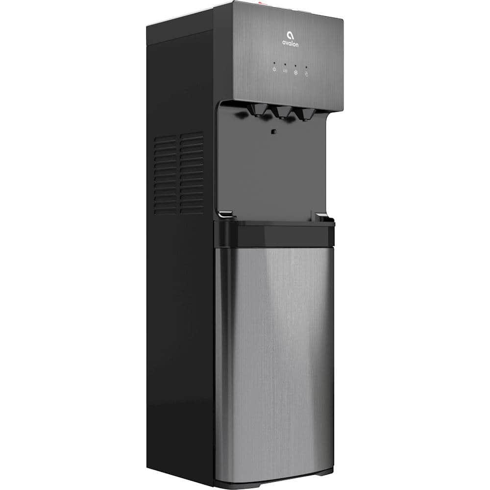 Avalon - A3 Bottom-Loading Bottled Water Cooler - Black stainless steel - Image 2