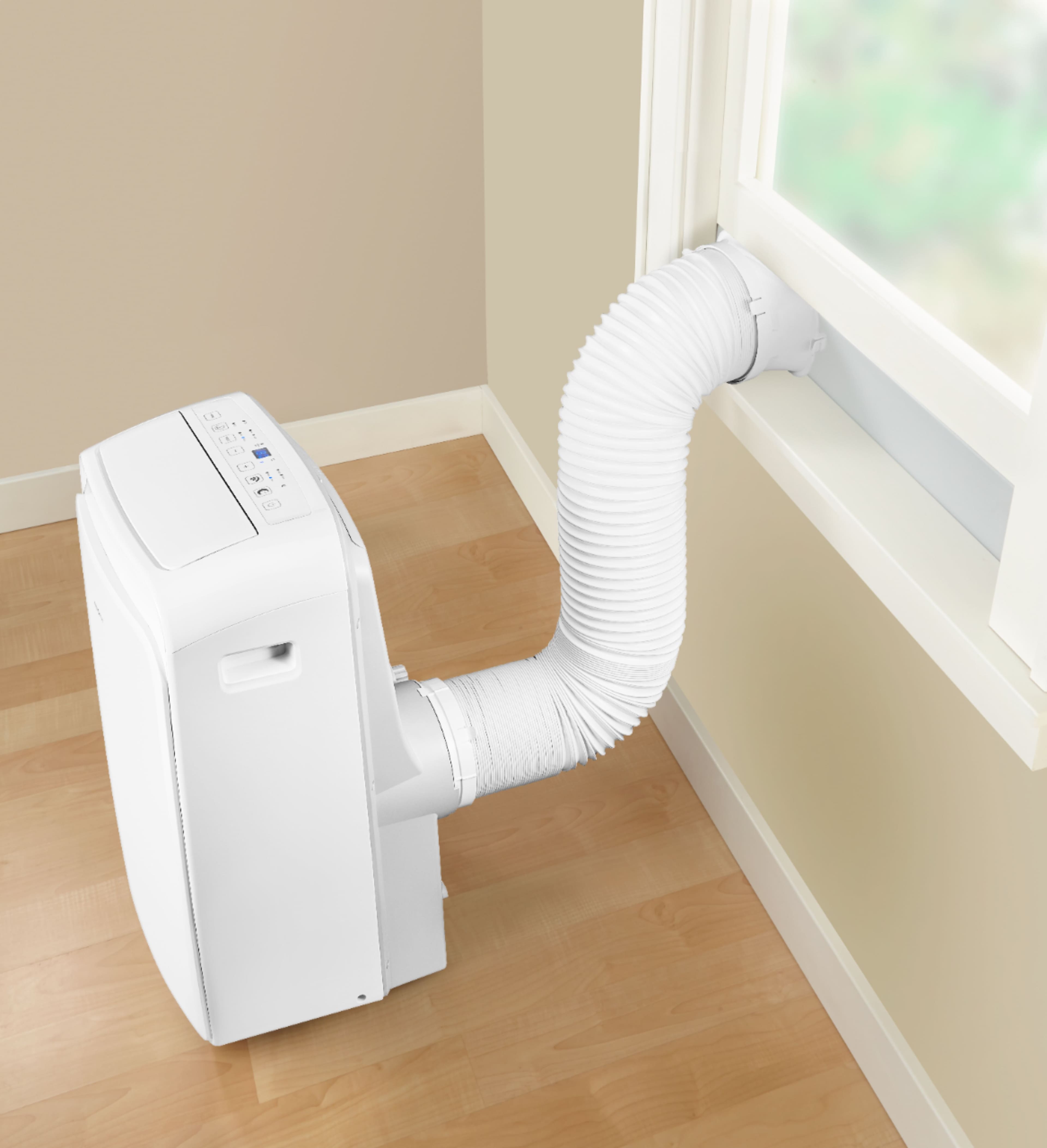 Insignia™ - 300 Sq. Ft. Portable Air Conditioner - White - Image 4