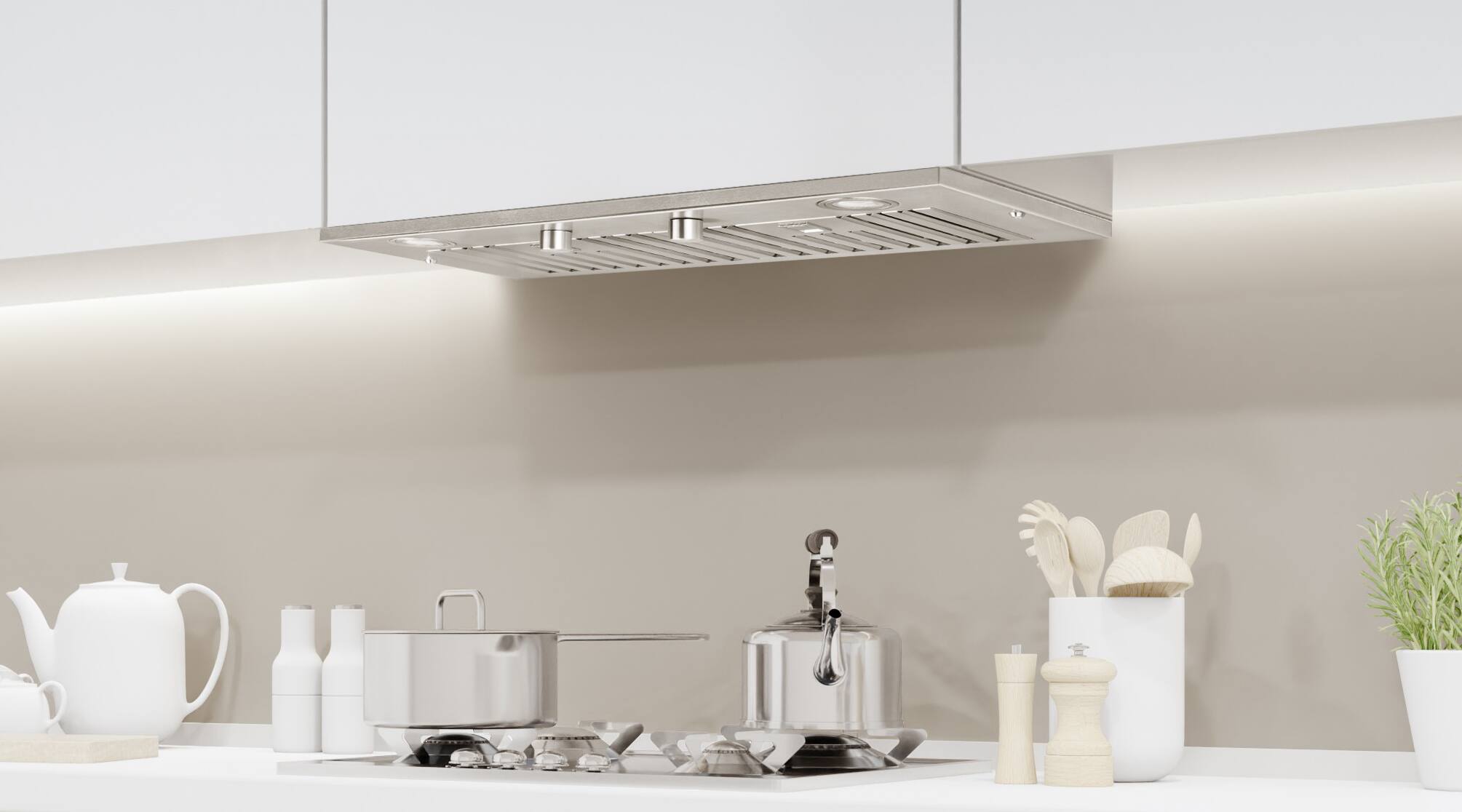 Windster Hoods - 30 inches - Externally Vented - Range Hood Insert - Stainless Steel - Image 4