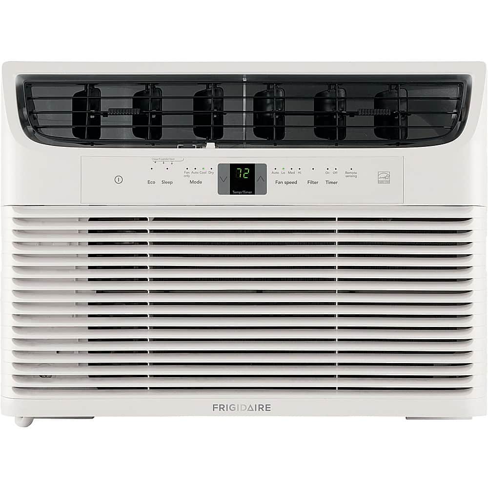 Frigidaire - Energy Star 550 sq ft Window-Mounted Compact Air Conditioner - White
