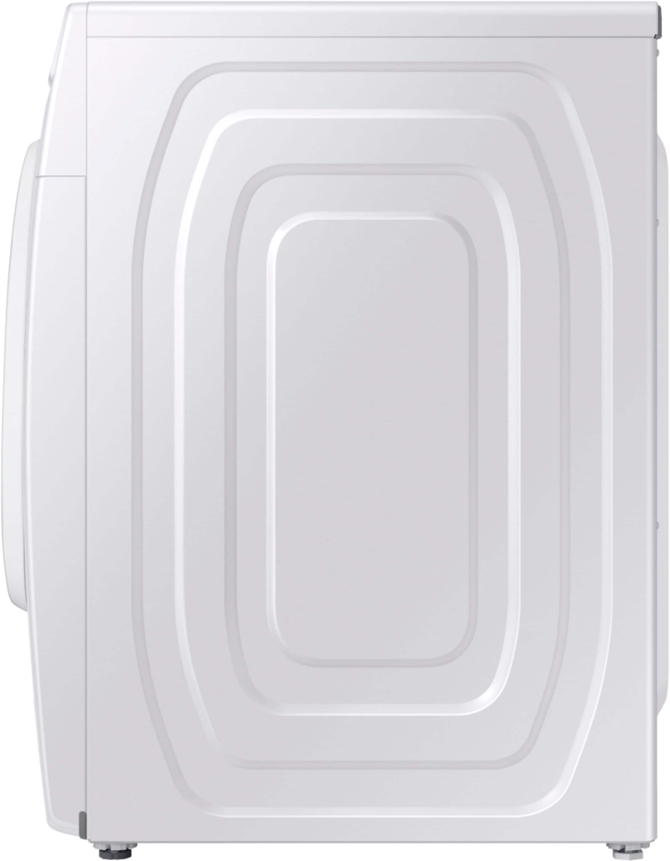 Samsung - 7.5 Cu. Ft. Stackable Electric Dryer with Sensor Dry - White - Image 12