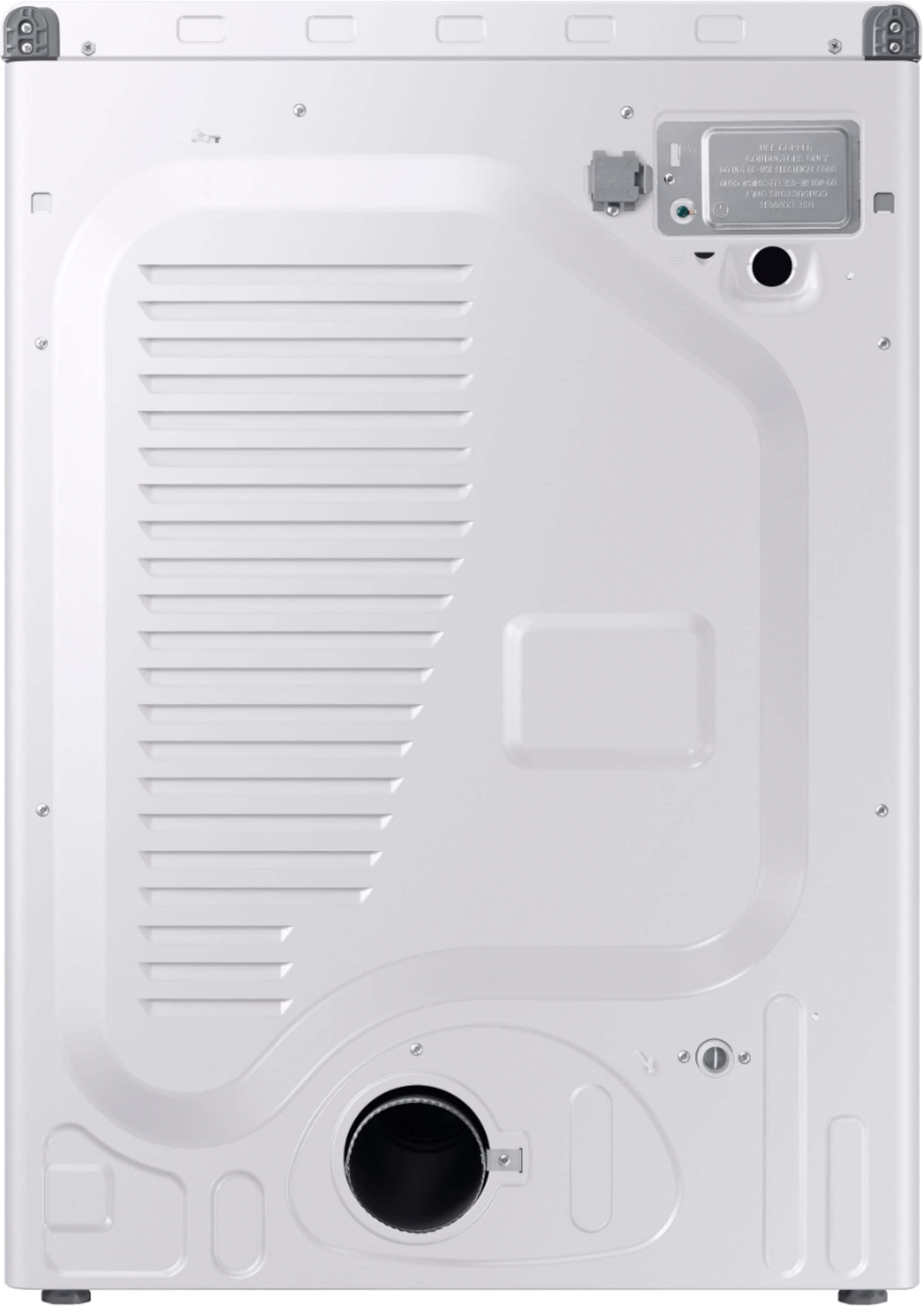 Samsung - 7.5 Cu. Ft. Stackable Electric Dryer with Sensor Dry - White - Image 13