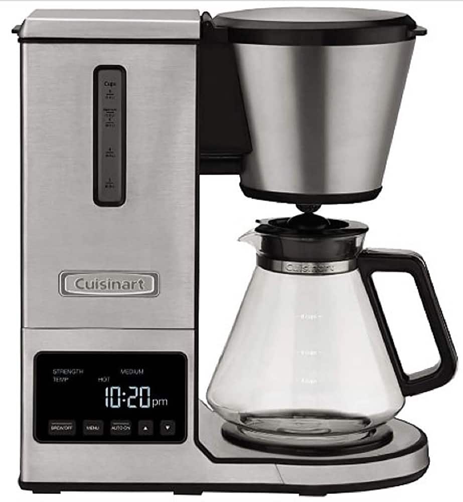 Cuisinart - PurePrecision 8 Cup Pour-Over Coffee Brewer - Stainless Steel