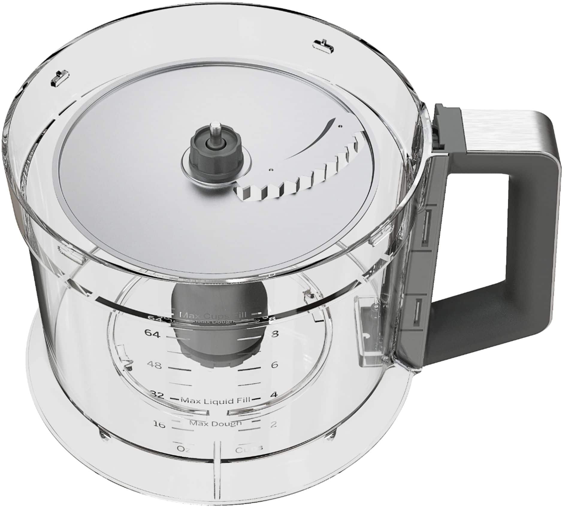 GE - 12-Cup Food Processor with Accessories - Stainless Steel - Image 19