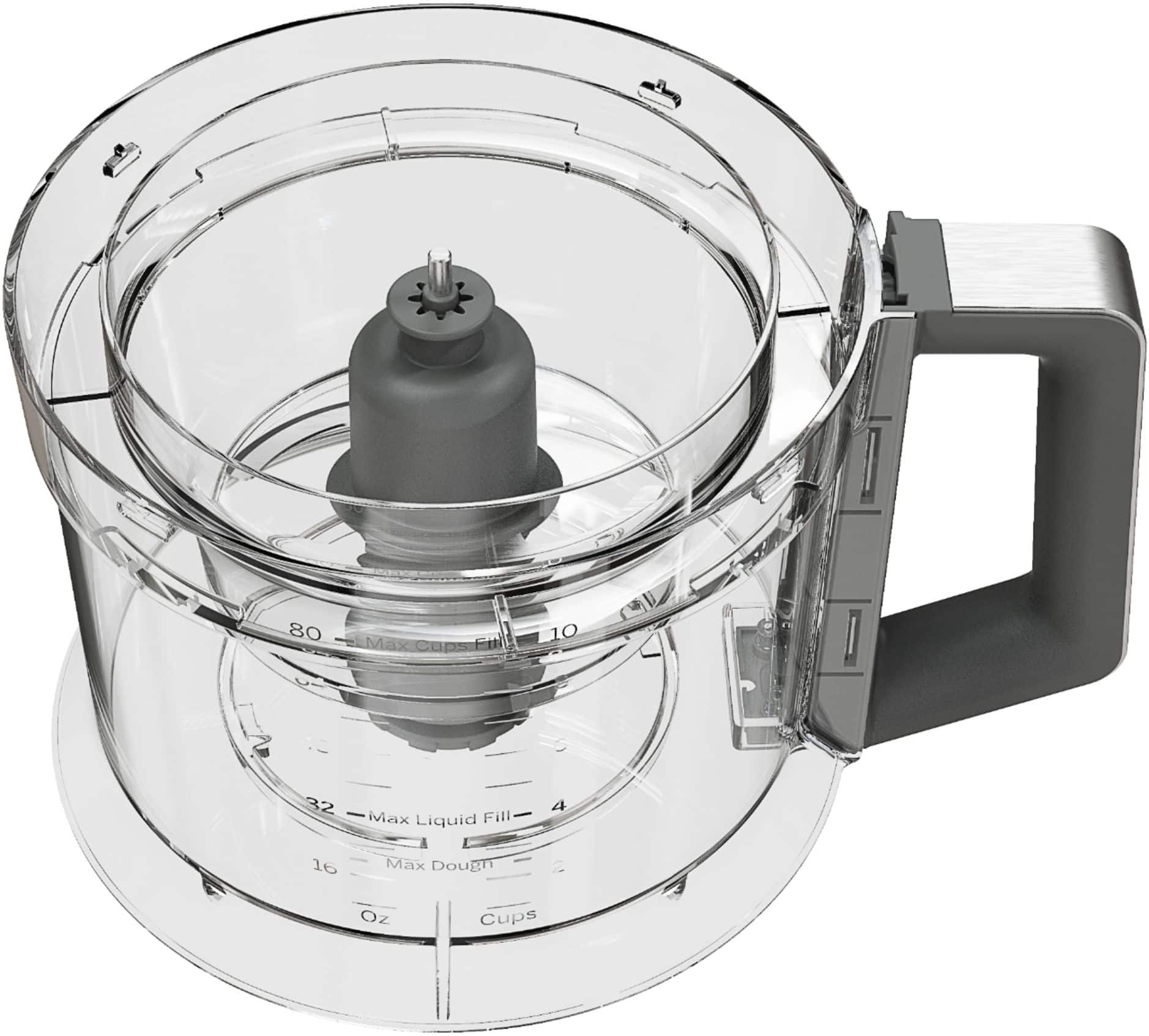 GE - 12-Cup Food Processor with Accessories - Stainless Steel - Image 23