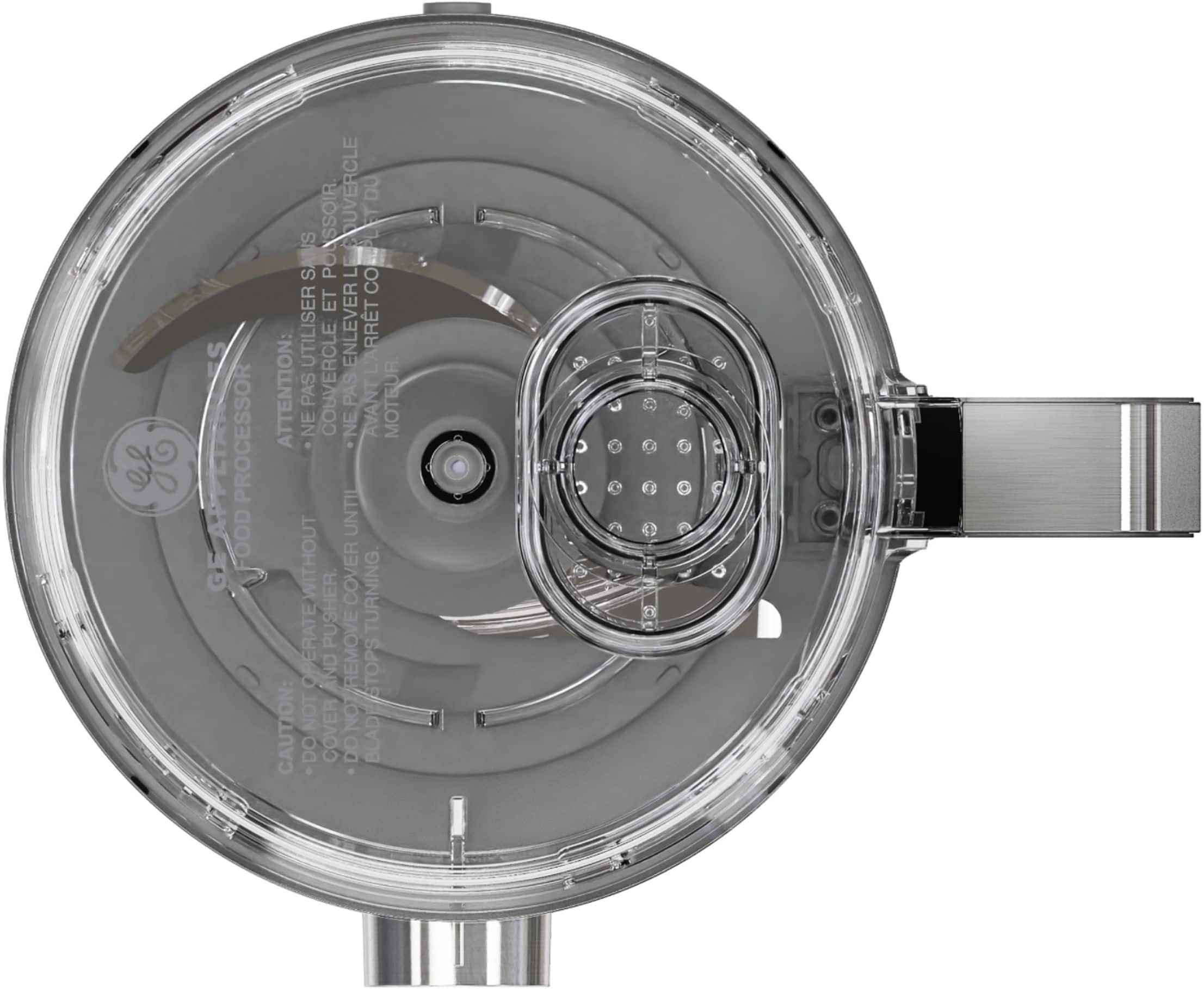 GE - 12-Cup Food Processor with Accessories - Stainless Steel - Image 24