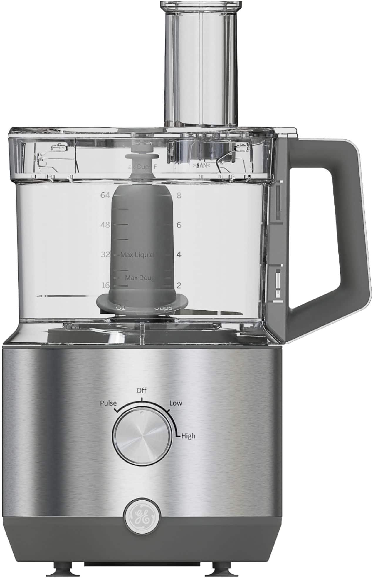GE - 12-Cup Food Processor with Accessories - Stainless Steel - Image 28